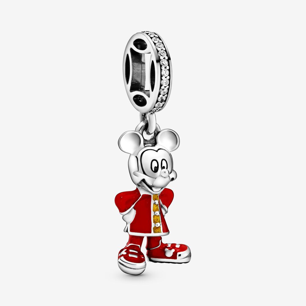 PANDORA Disney Mickey Mouse Dangle Charm 798635C01