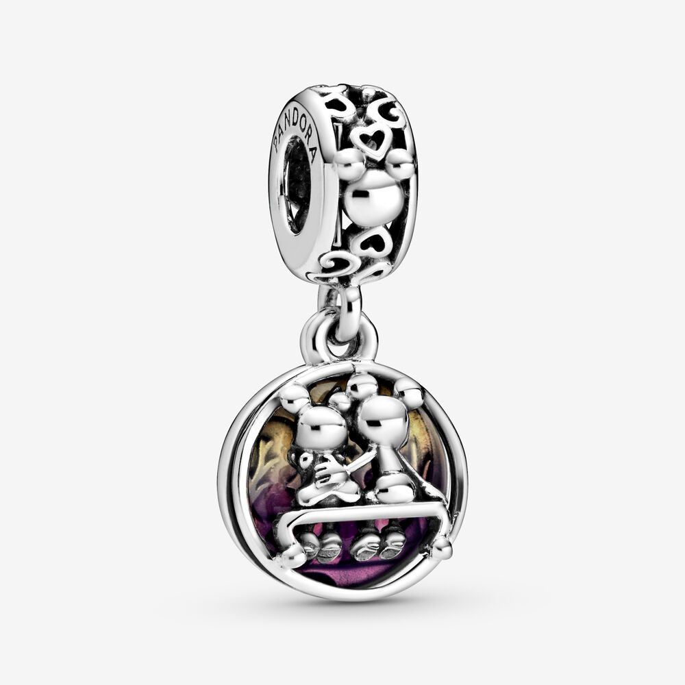 PANDORA Disney Mickey Mouse & Minnie Mouse Happily Ever After Hangende Bedel 798866C01