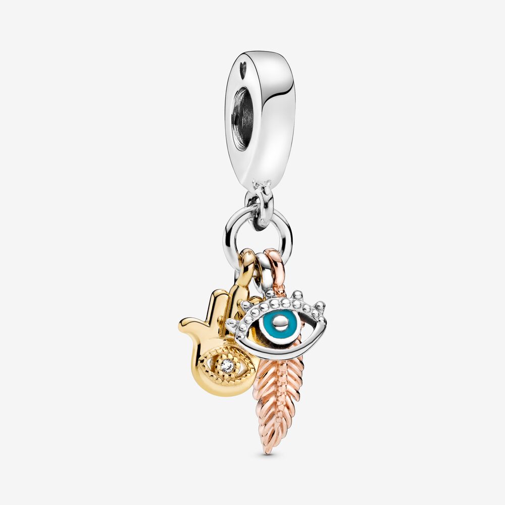 PANDORA HaMSa, Alziend Oog & Veer Spiritualiteit Hangende Bedel 768785C01