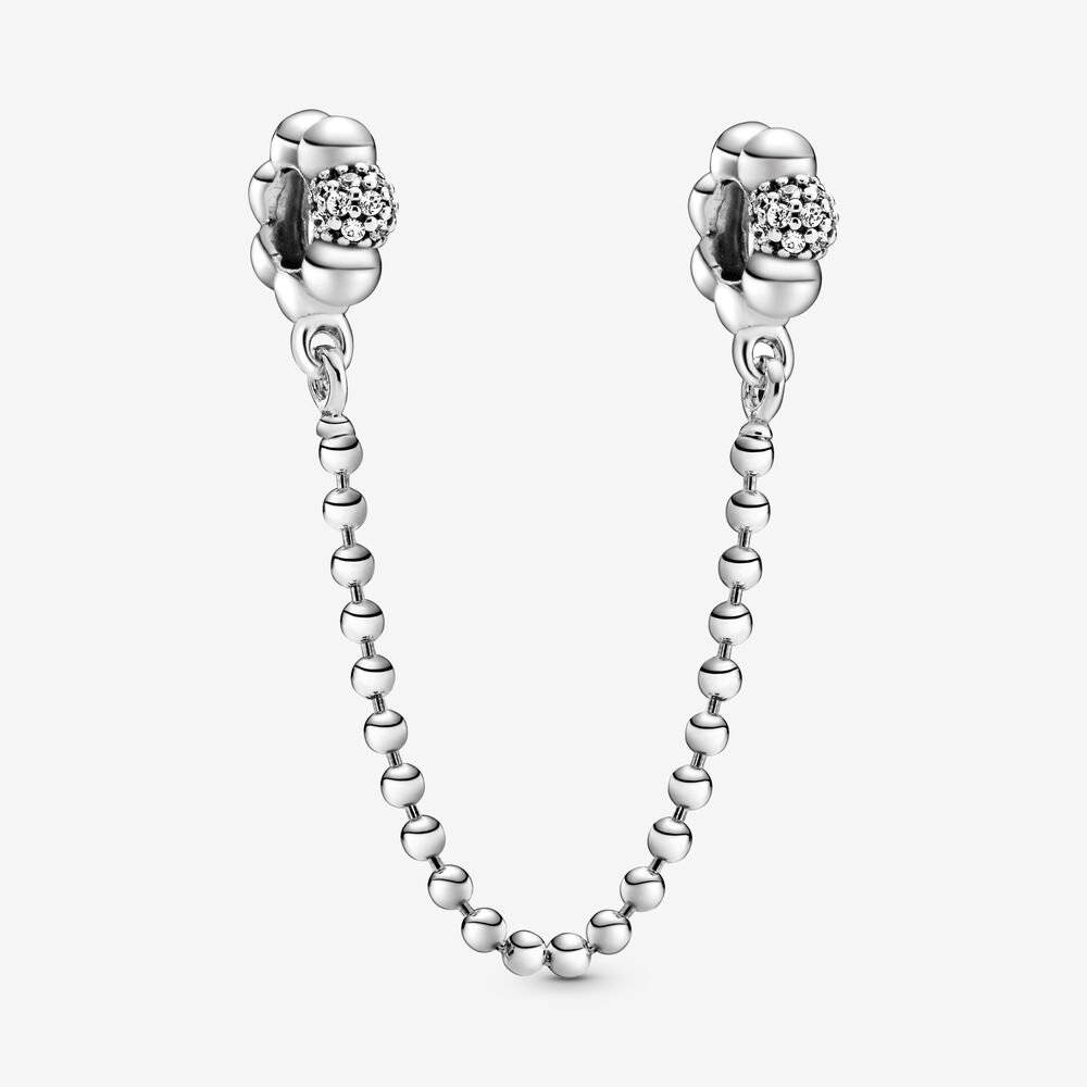 PANDORA Kralen En Pavé Veiligheidsketting Bedel 798680C01