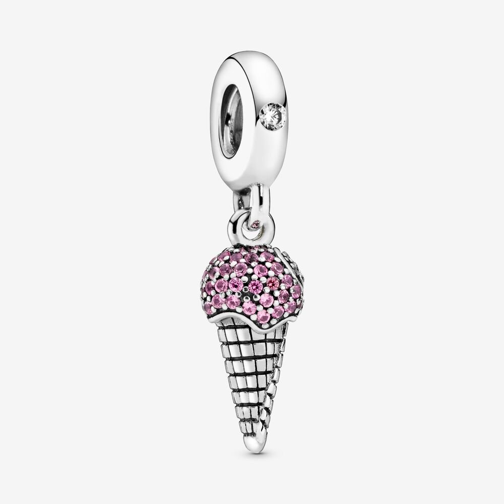 PANDORA Pavé Ijsje Hangende Bedel 798801C01