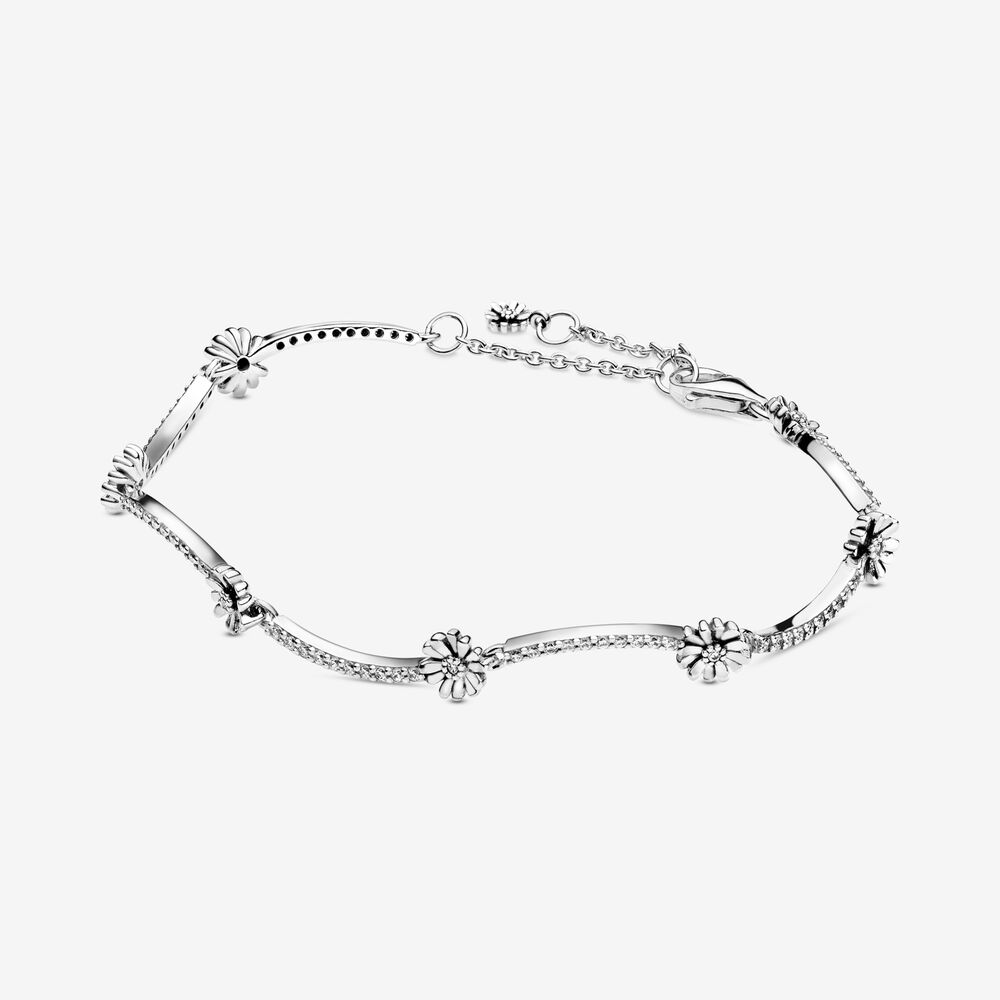 PANDORA Sprankelende Madeliefjes Armband 598807C01