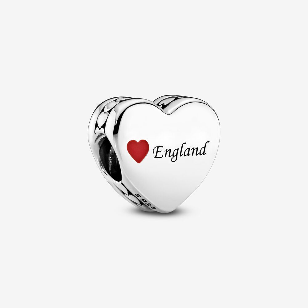 PANDORA England Love Heart Bedel - 792015_E024