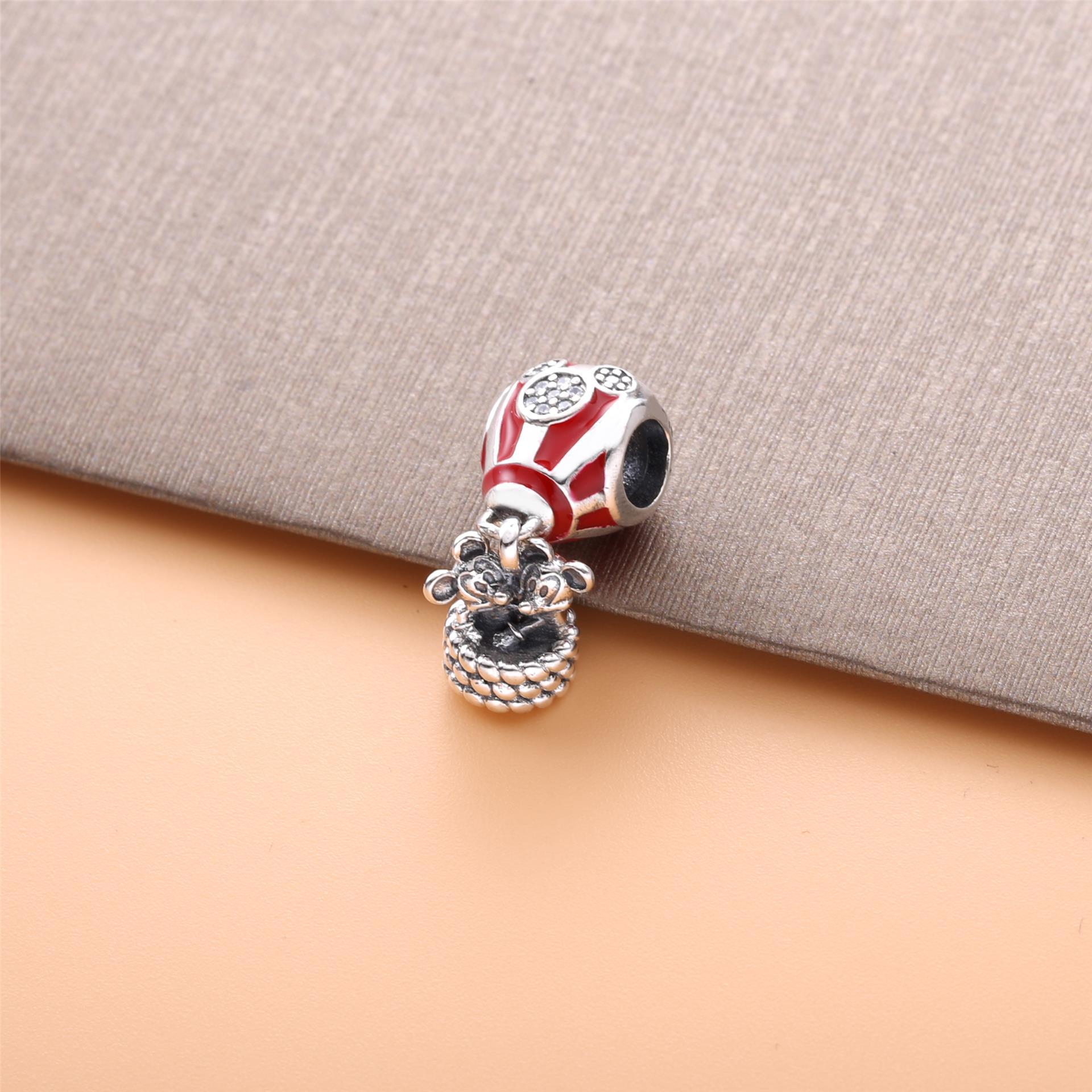 Pandora Style Disney Hete Luchtballon van Ware Liefde Hangende Bedel - PD00209-1