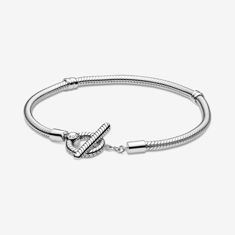 Pandora Moments T-Bar Slangenschakel-armband - 599082C00