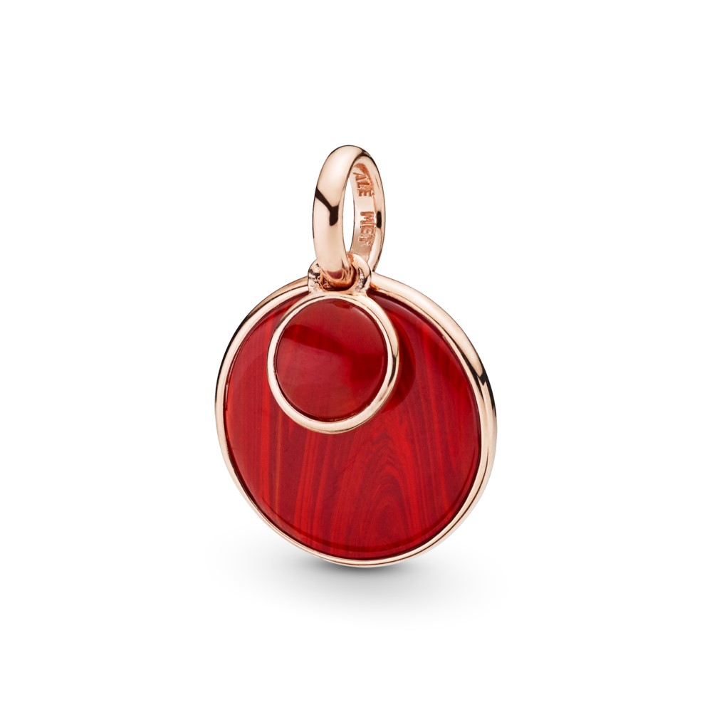 Red Murano Glass Pendant 388148rmu