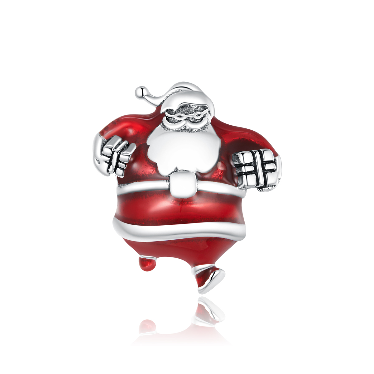 Pandora Style Santa Claus Charm Bedel - SCC1664