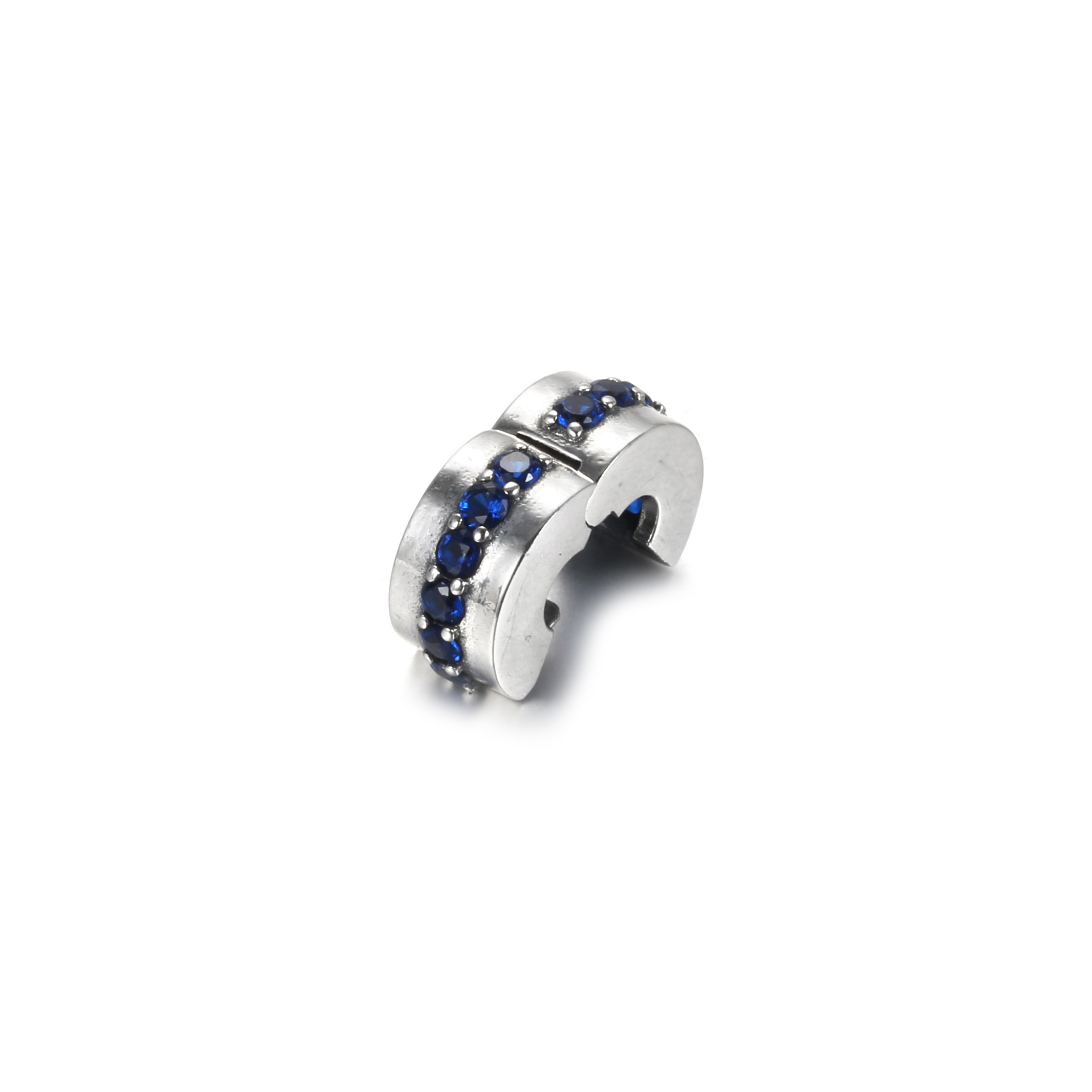 PANDORA Blue Sparkle Clip Bedel - 791972C01