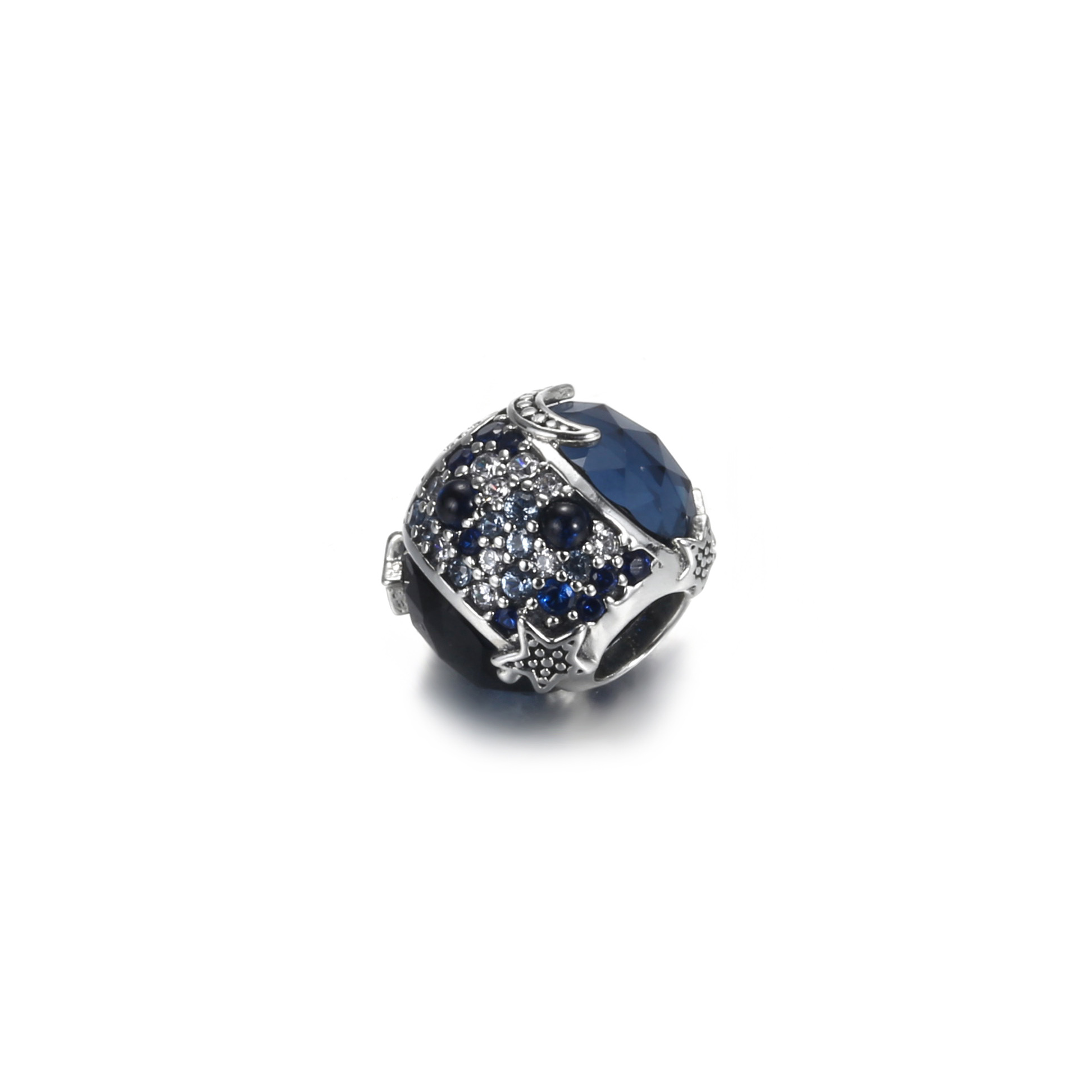 PANDORA Celestial Blue Sparkling Stars Bedel - 799209C01