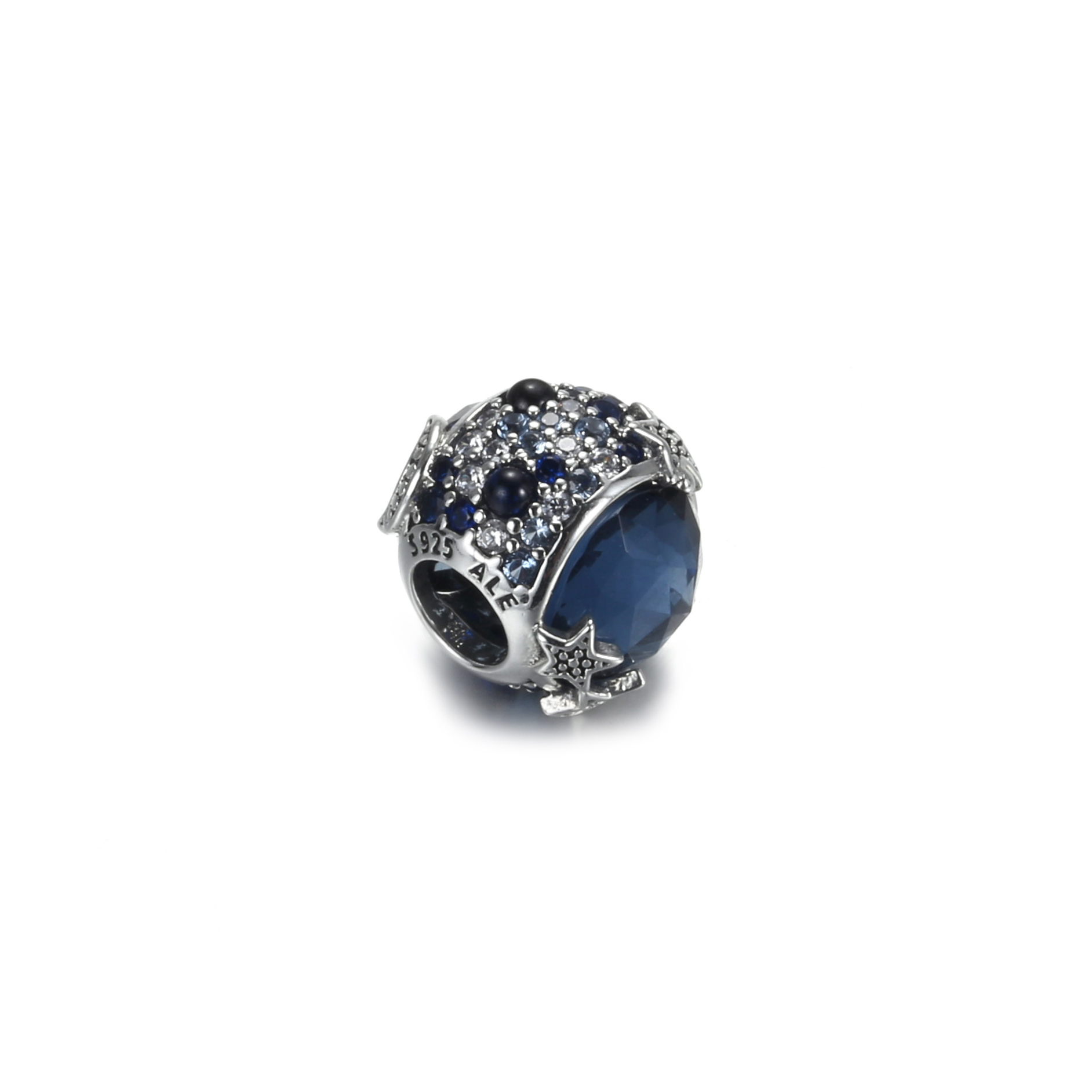 PANDORA Celestial Blue Sparkling Stars Bedel - 799209C01