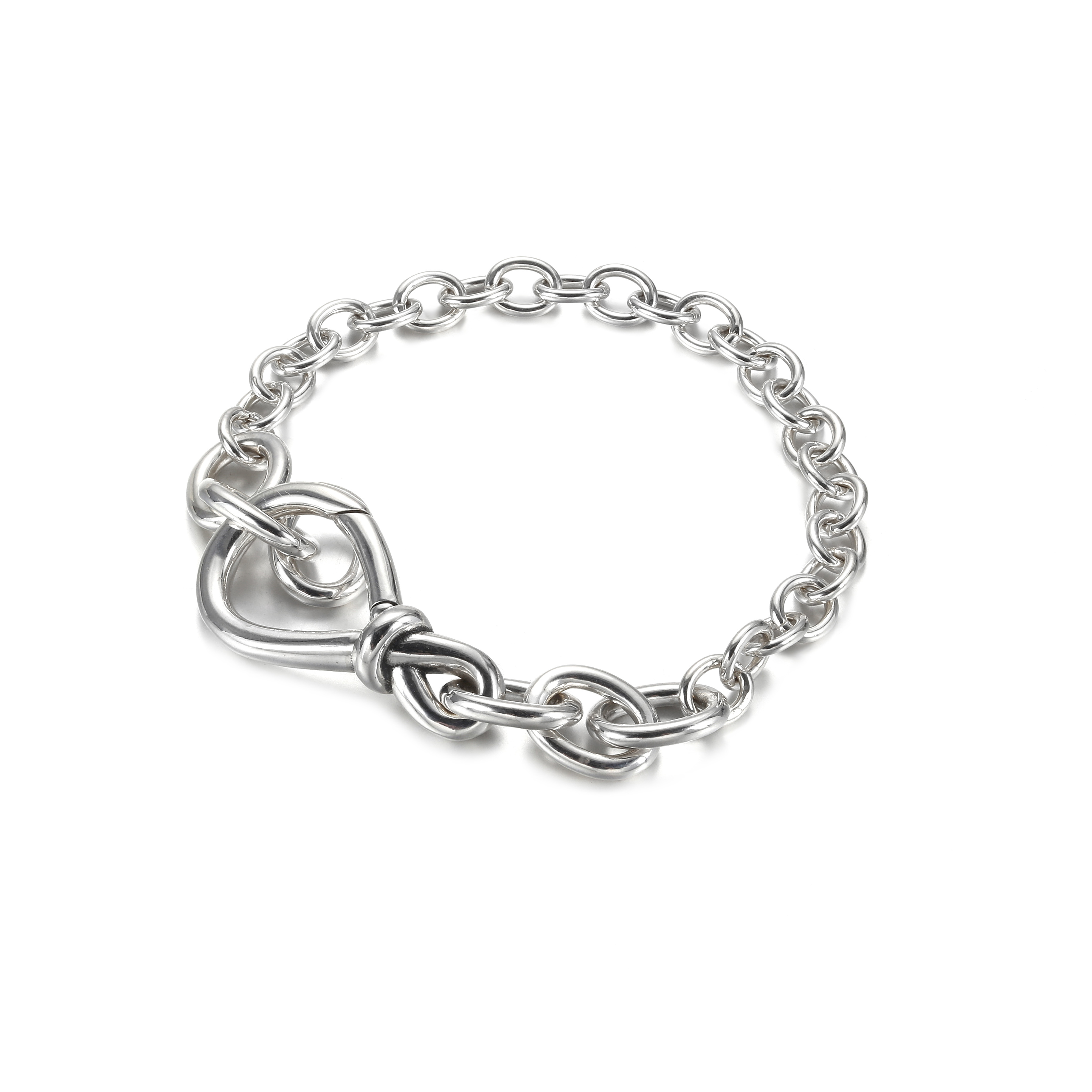 PANDORA Chunky Infinity Knot Schakelarmband - 598911C00