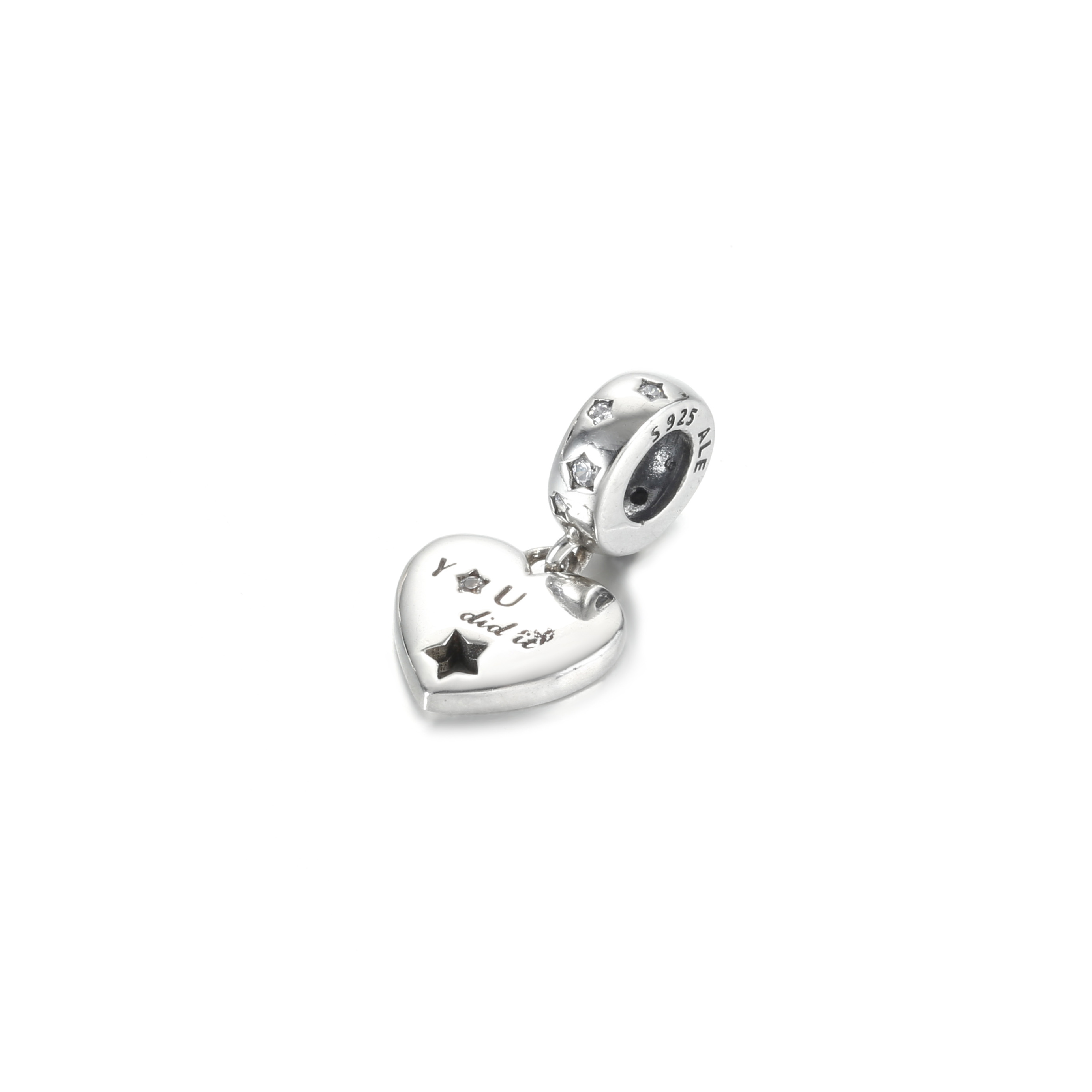 PANDORA Congratulations Heart & Stars Hangende Bedel - 799323C01