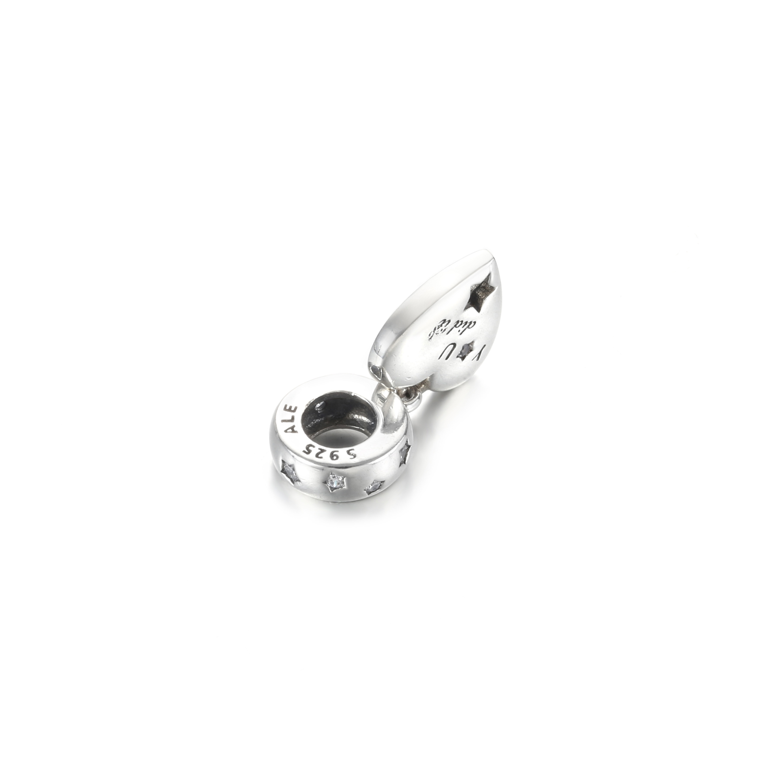 PANDORA Congratulations Heart & Stars Hangende Bedel - 799323C01