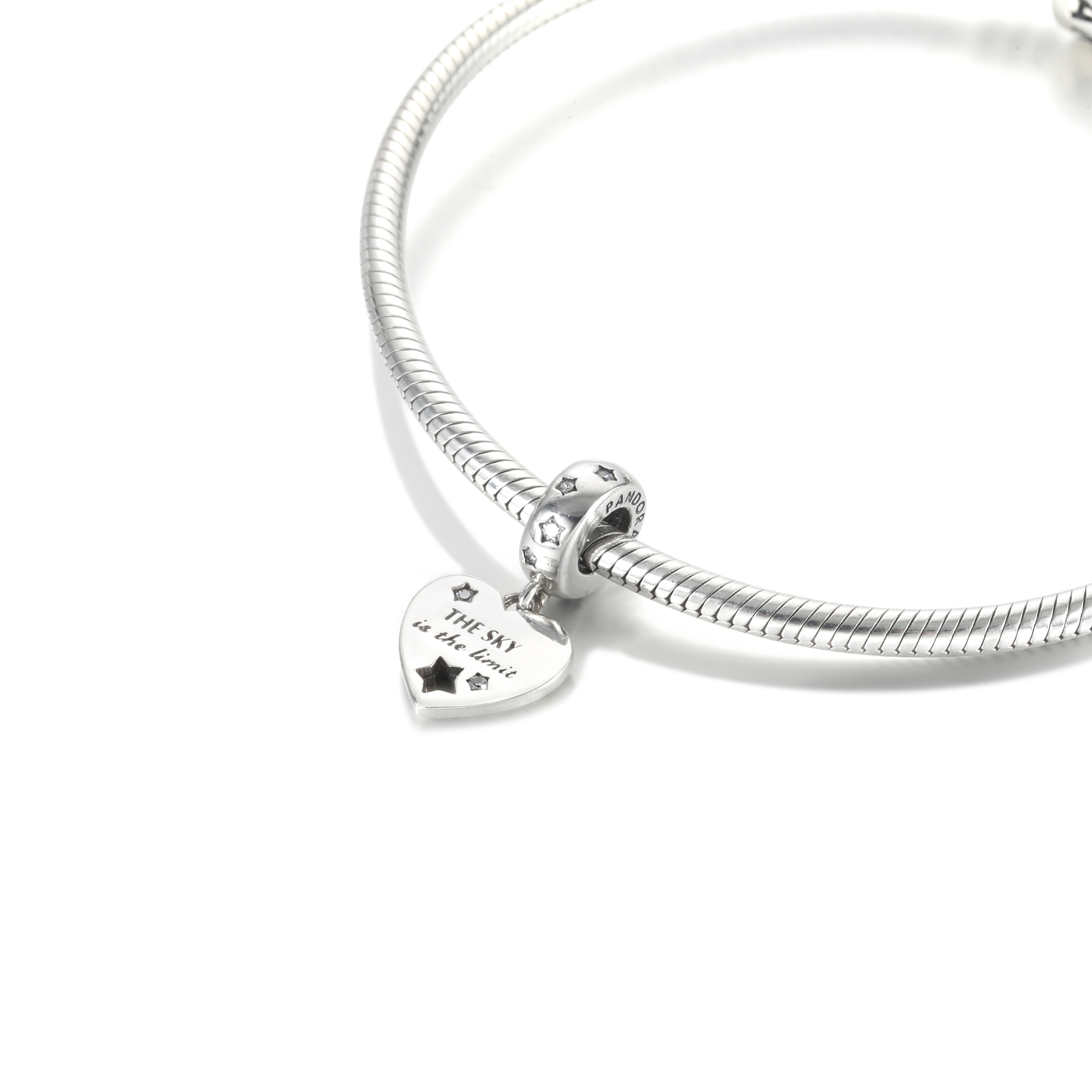 PANDORA Congratulations Heart & Stars Hangende Bedel - 799323C01