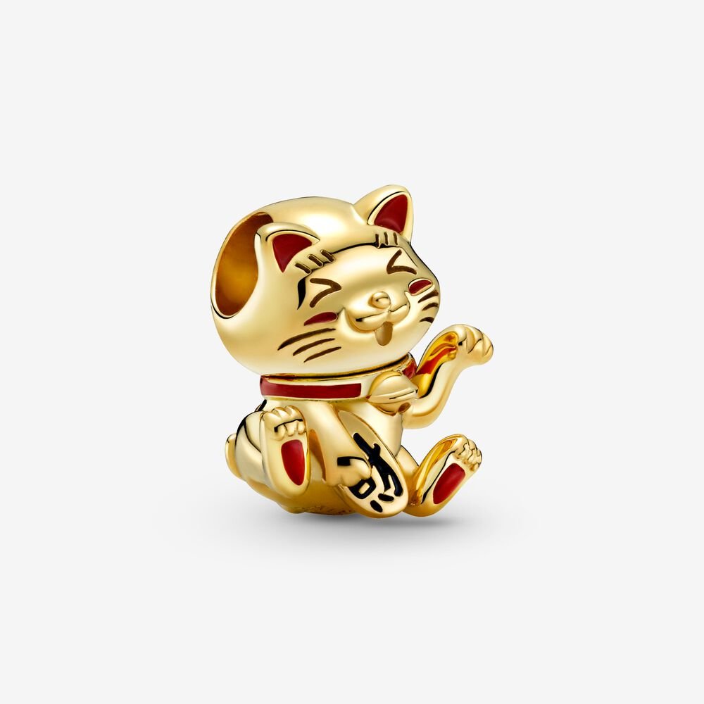 PANDORA Cute Fortune Cat Bedel - 769271C01