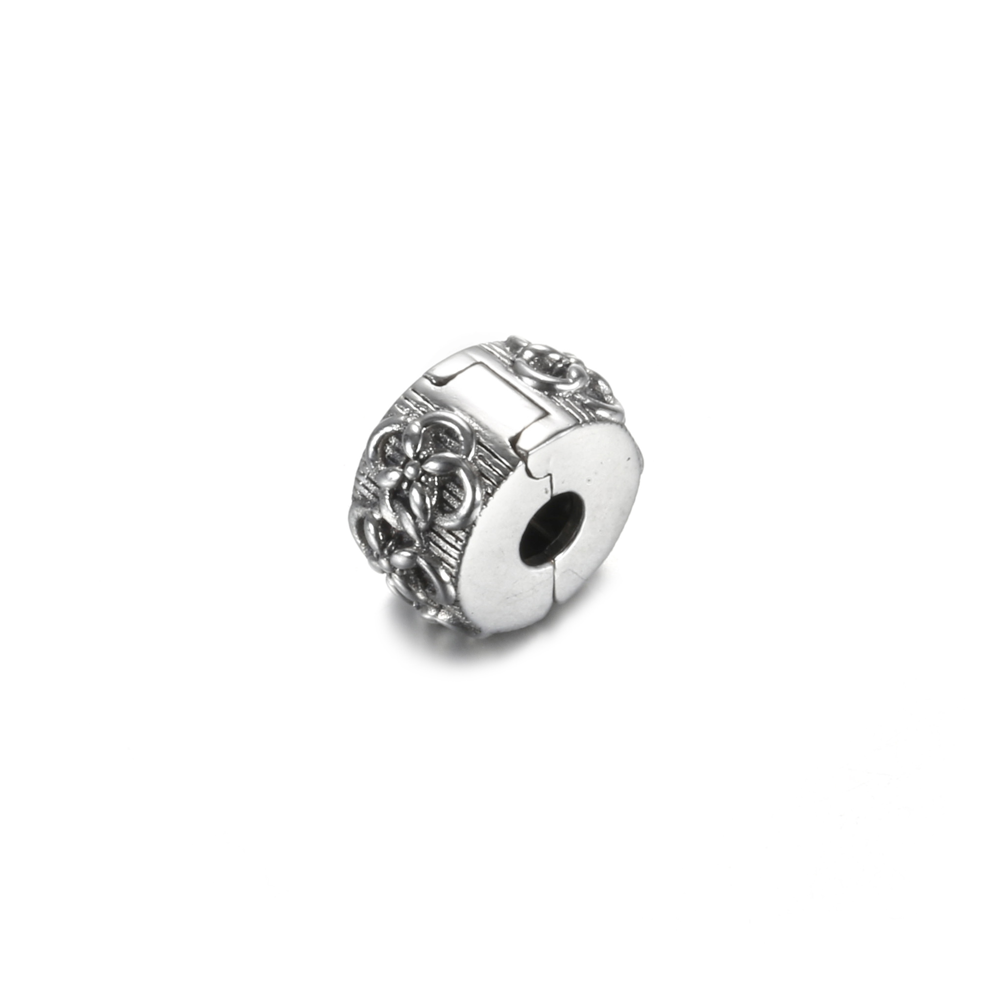 PANDORA Flower Pattern Clip Bedel - 799316C00