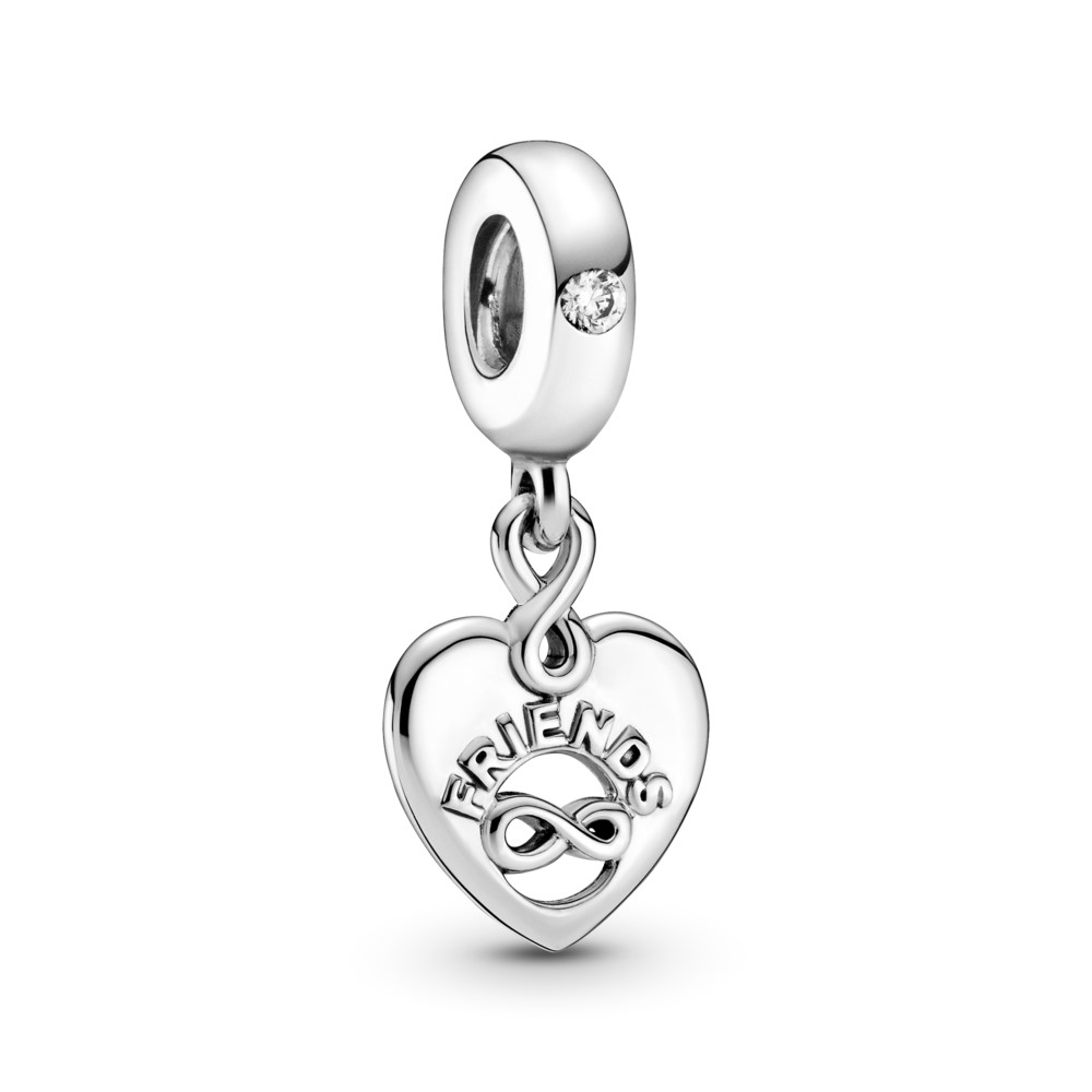 PANDORA Friends Forever Heart Hangende Bedel - 799294C01