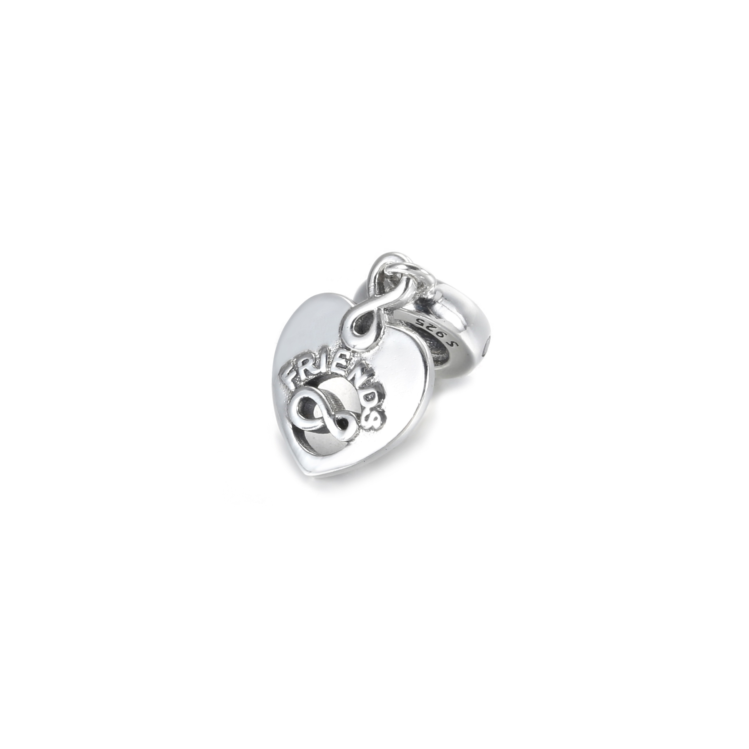 PANDORA Friends Forever Heart Hangende Bedel - 799294C01