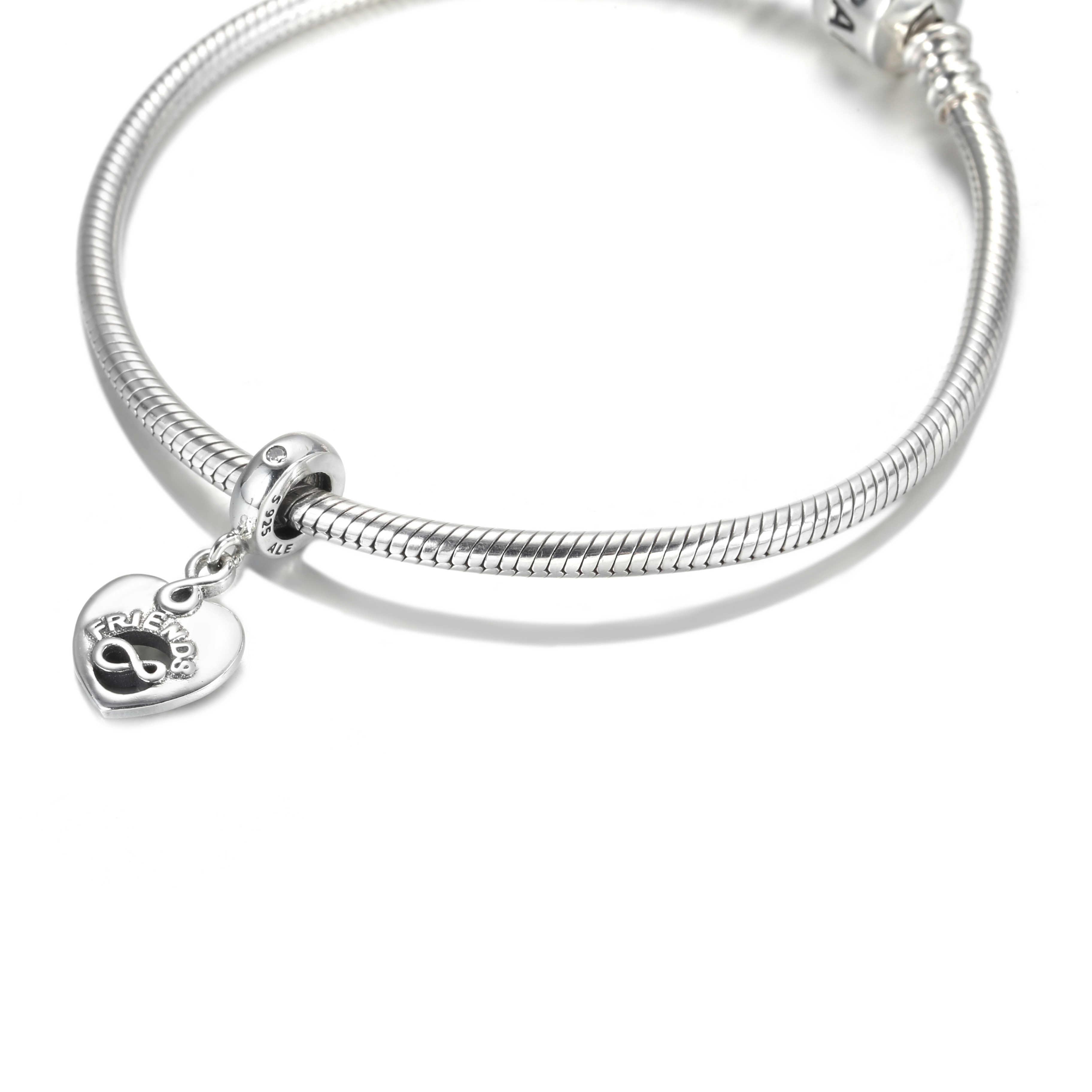 PANDORA Friends Forever Heart Hangende Bedel - 799294C01