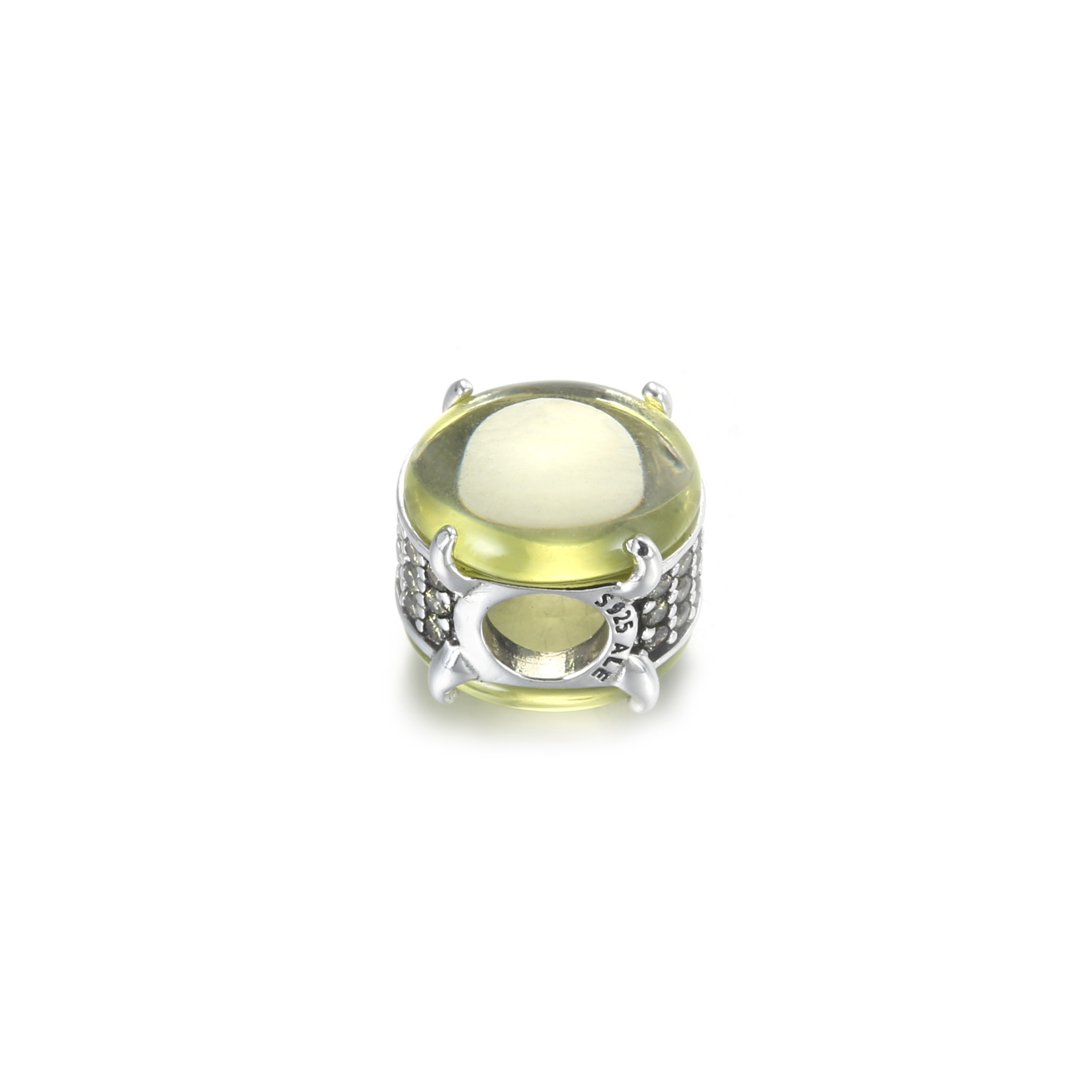 PANDORA Green Oval Cabochon Bedel - 799309C02