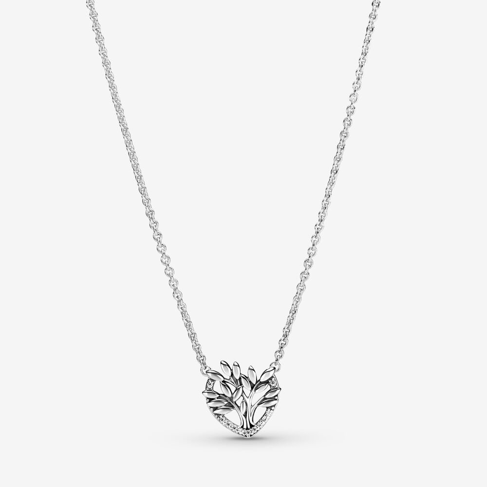 PANDORA Heart Family Tree Collier Necklace - 399261C01