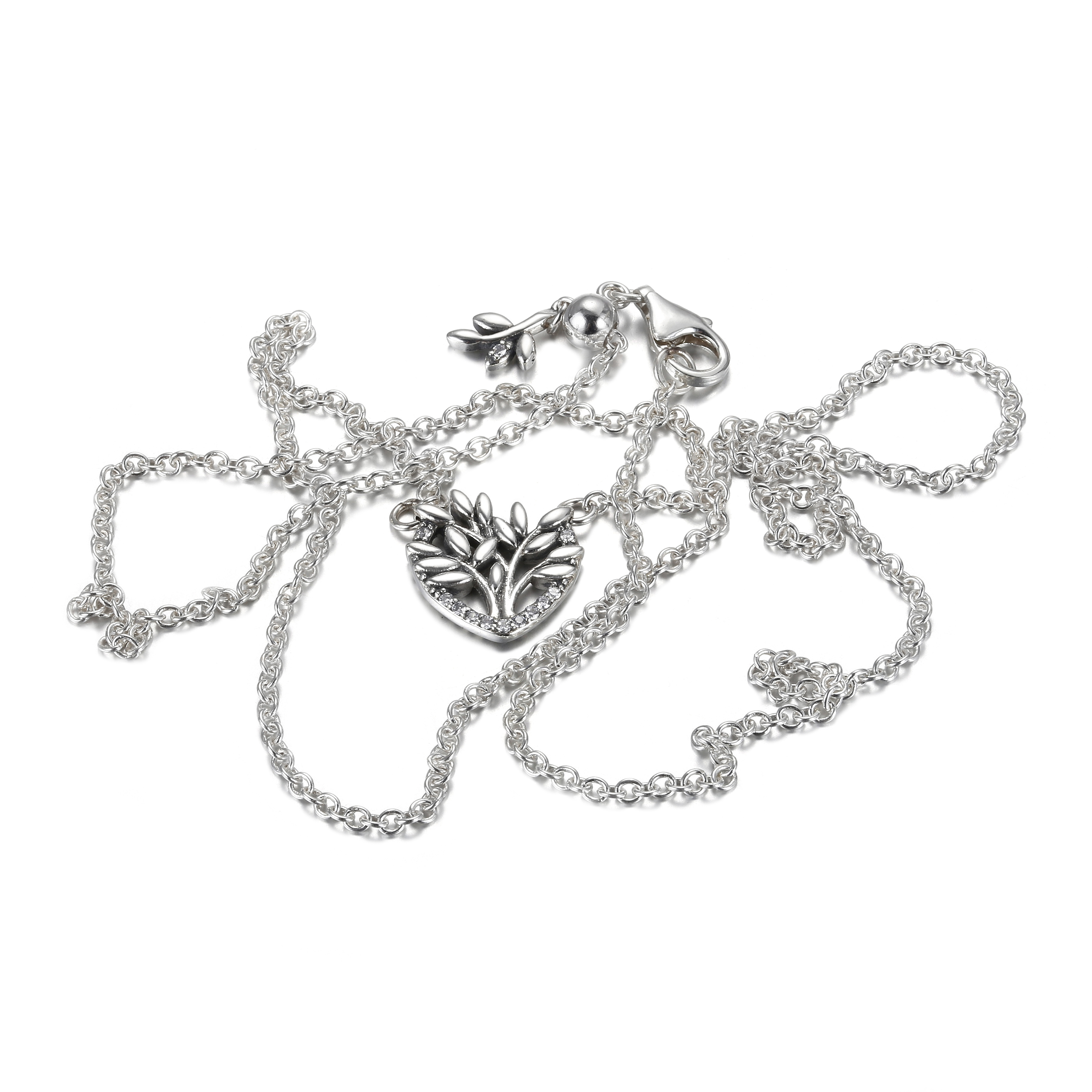 PANDORA Heart Family Tree Collier Necklace - 399261C01