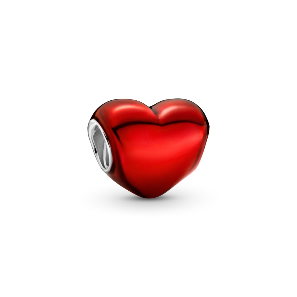 Metallic Red Heart Bedel 799291c02