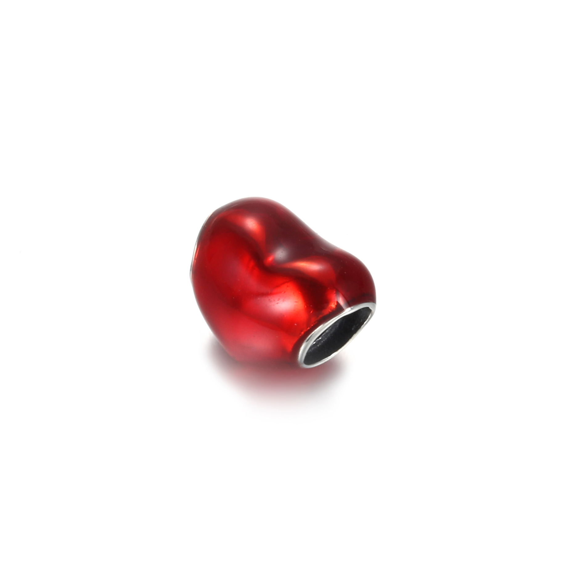 Metallic Red Heart Bedel 799291c02