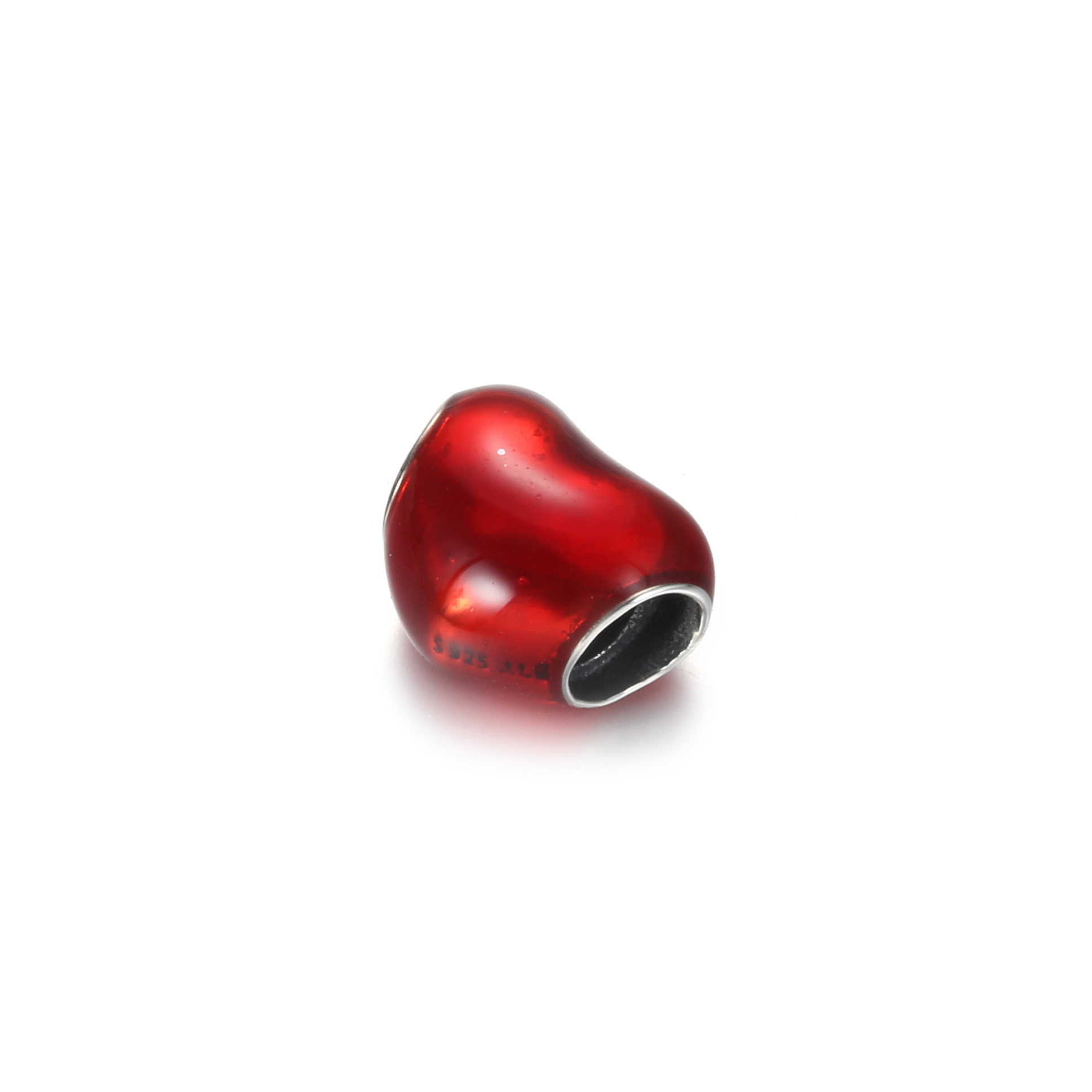 Metallic Red Heart Bedel 799291c02