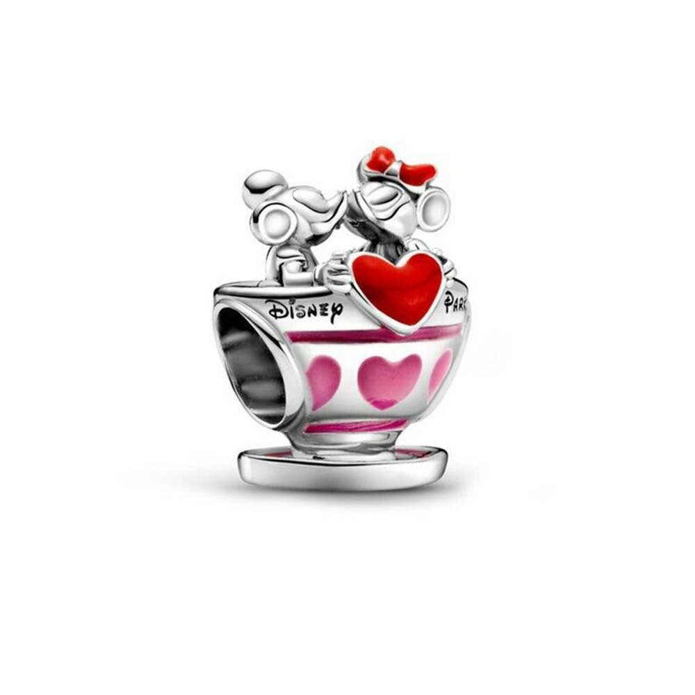 PANDORA Disney Parken Mickey en Minnie Theekopjes Bedel - 799265C01