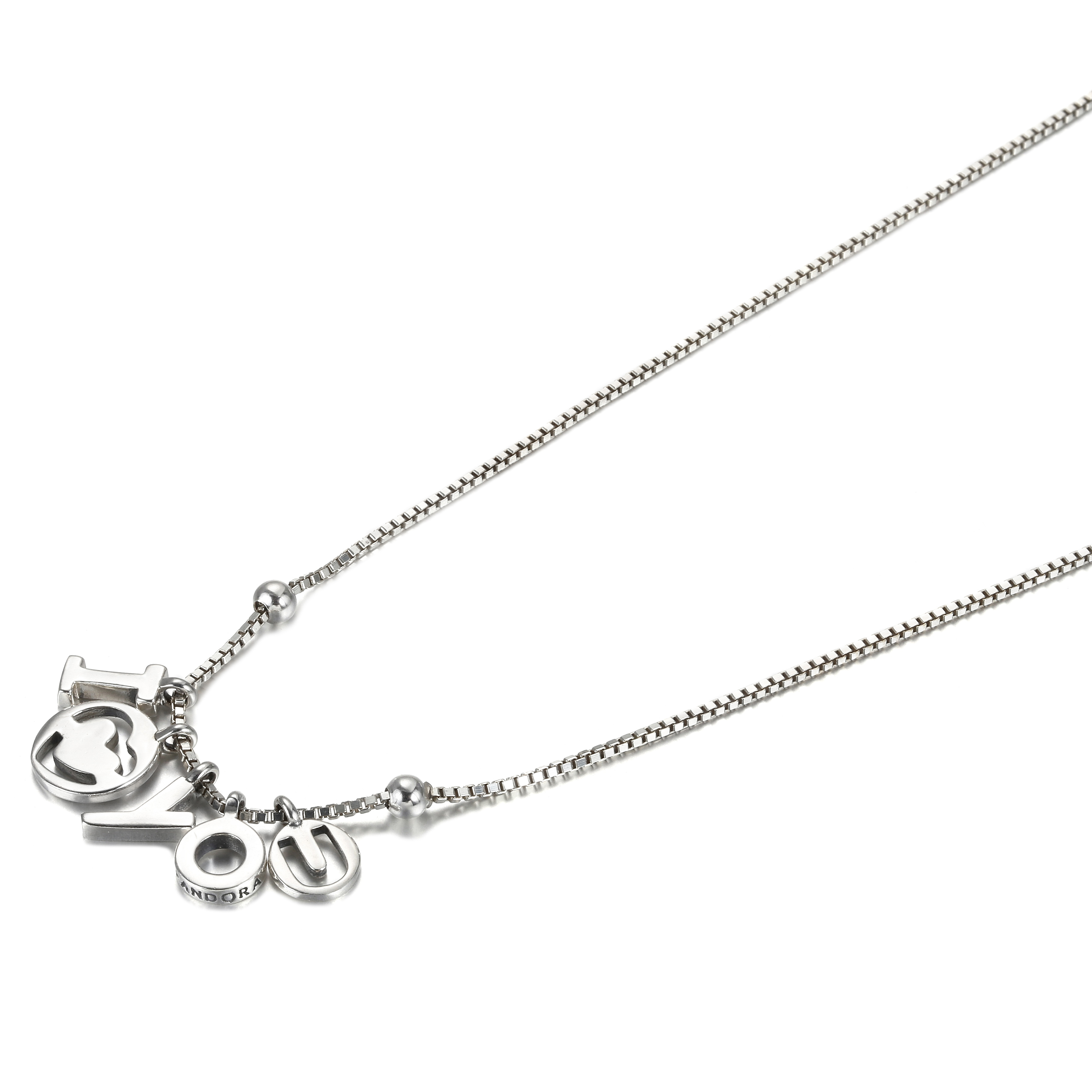 PANDORA Ik hou van jou Ketting - 396580-60