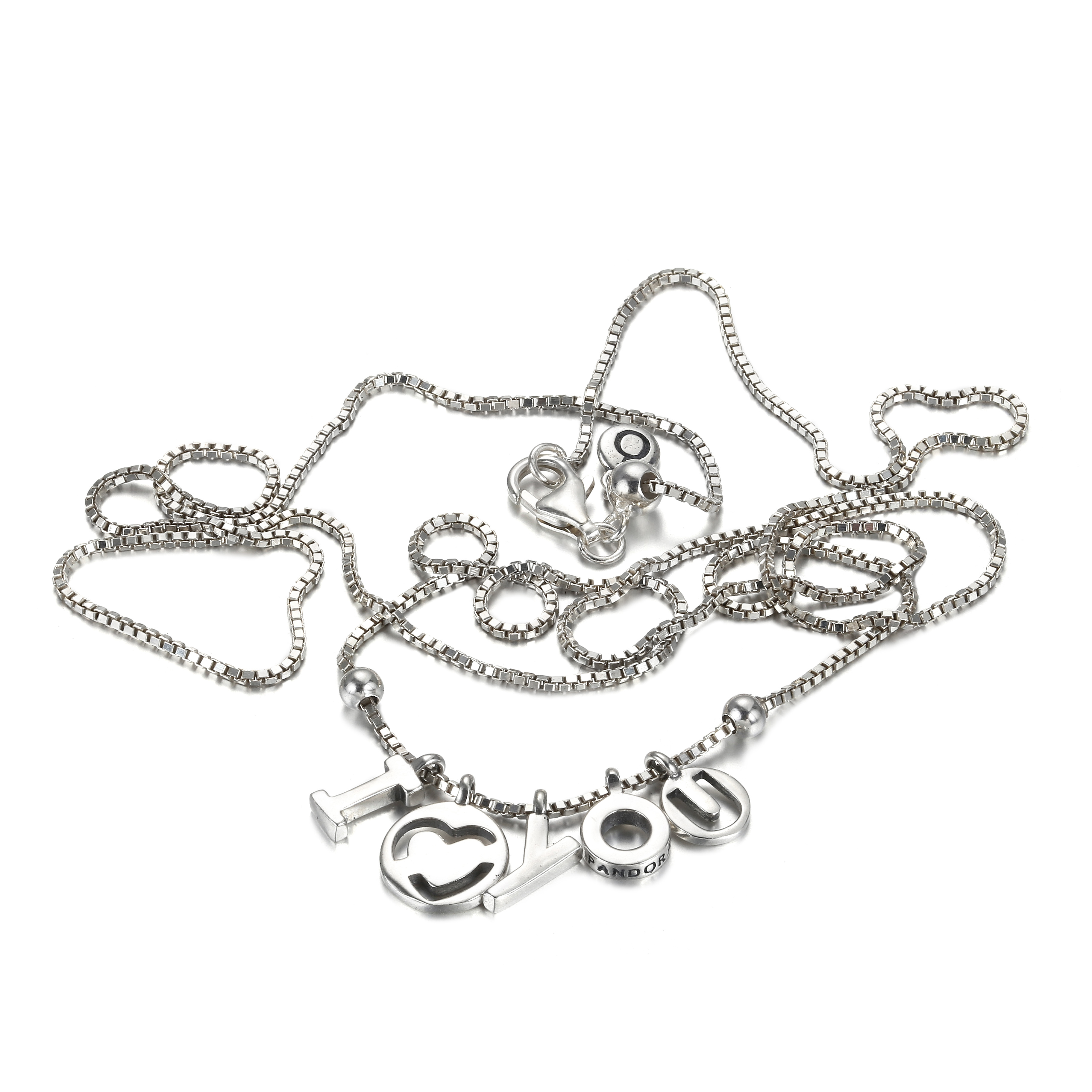 PANDORA Ik hou van jou Ketting - 396580-60