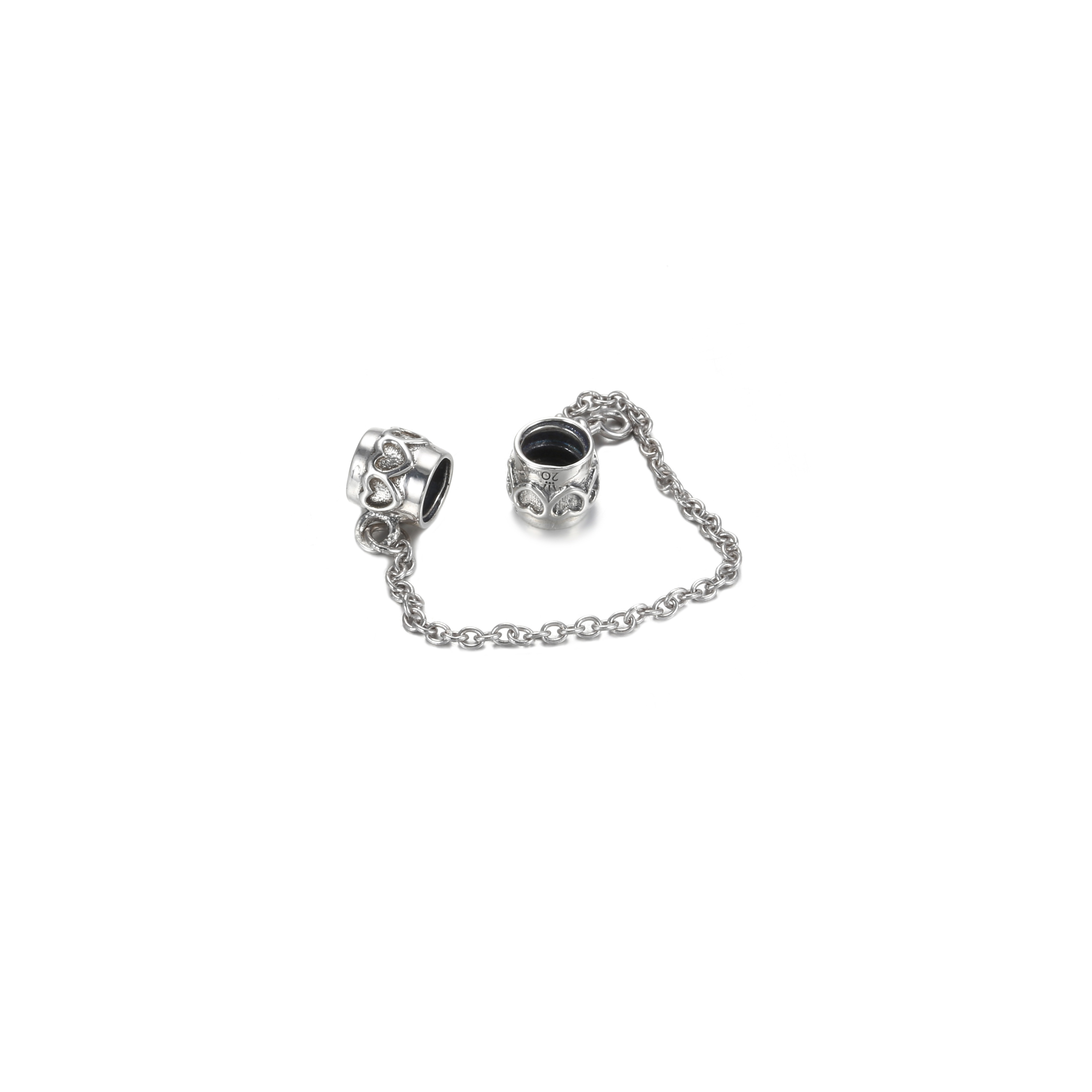 PANDORA Limited Edition 20e verjaardag Hart Veiligheidsketting - 799007C00-5