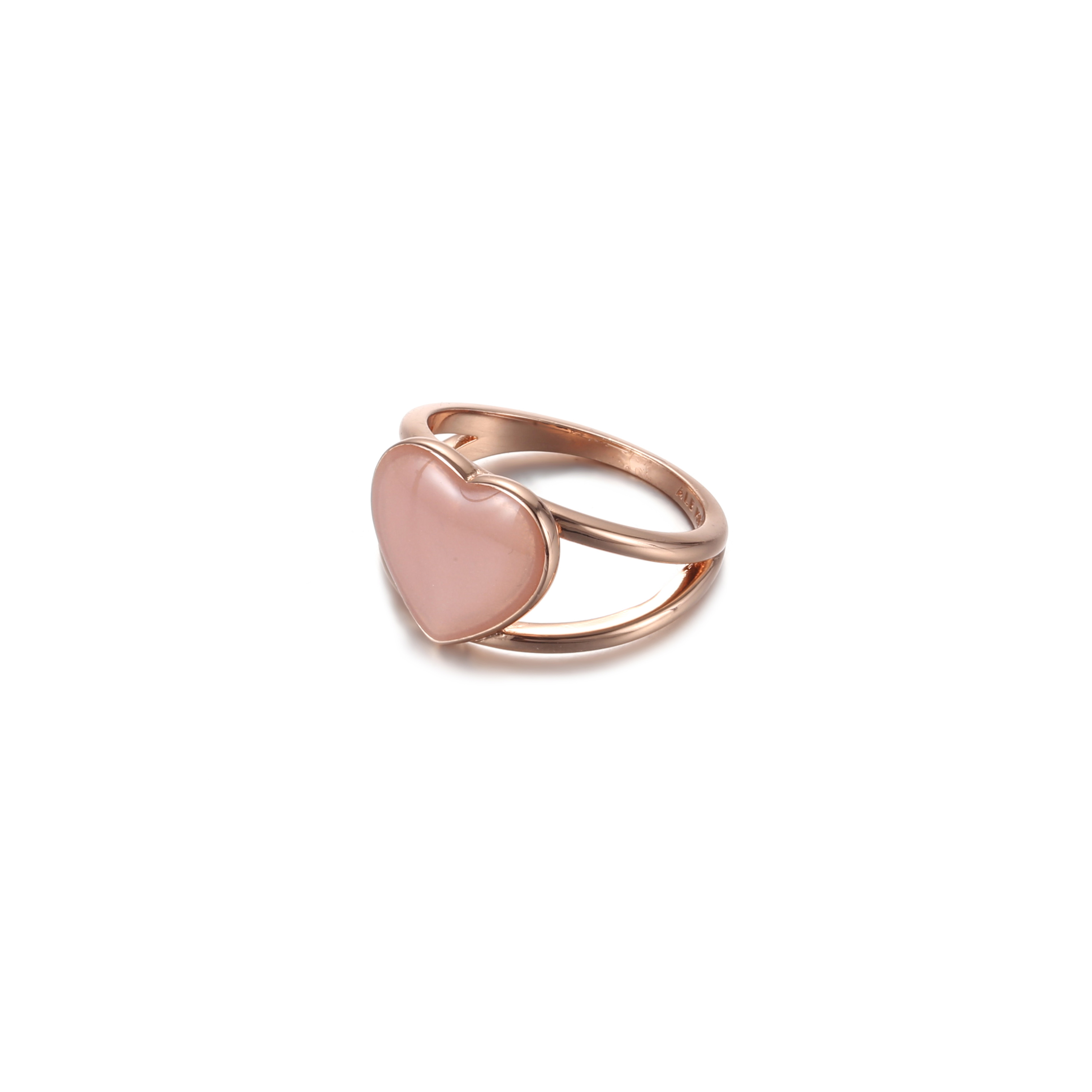 Pink Swirl Heart Statement Ring 189263c01