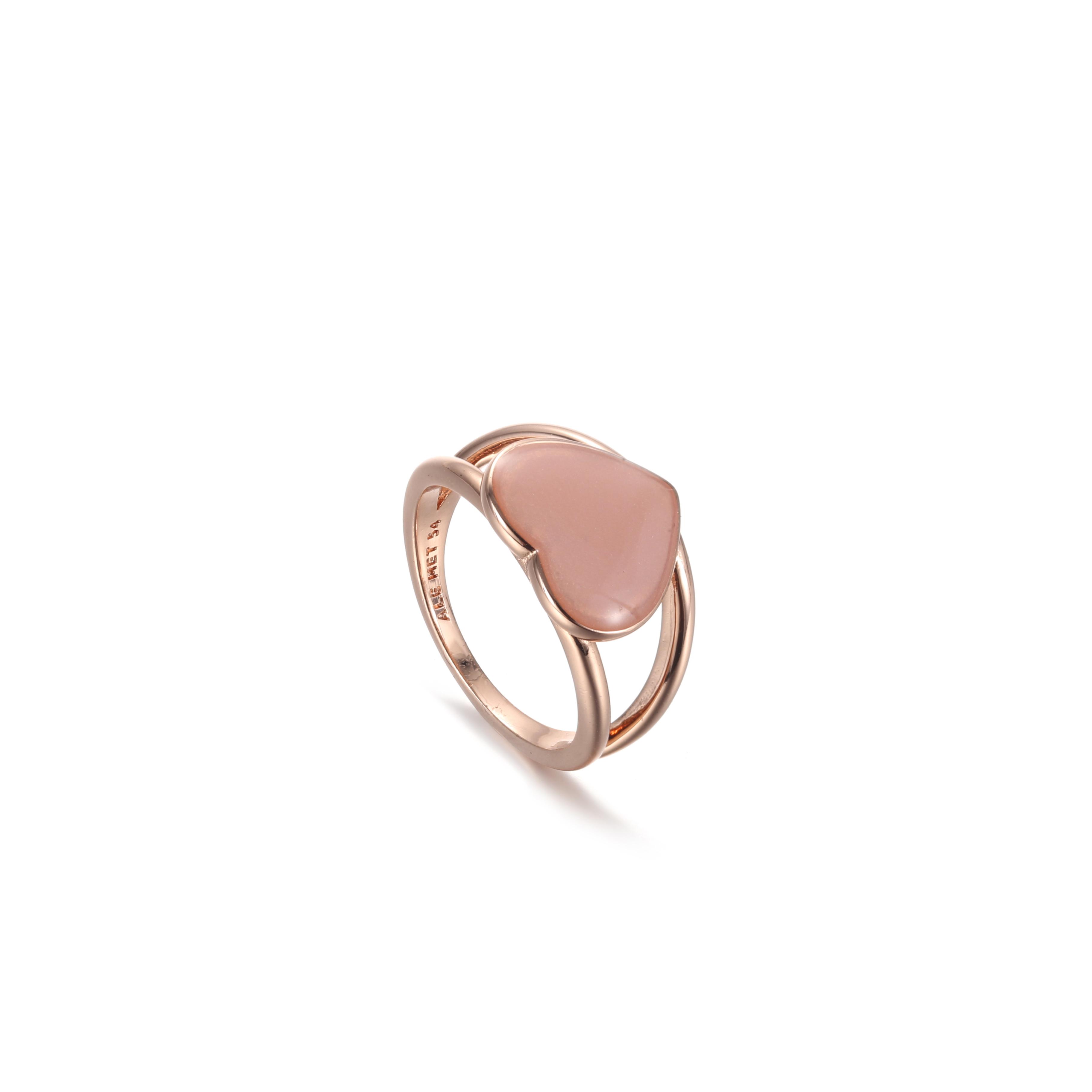 Pink Swirl Heart Statement Ring 189263c01