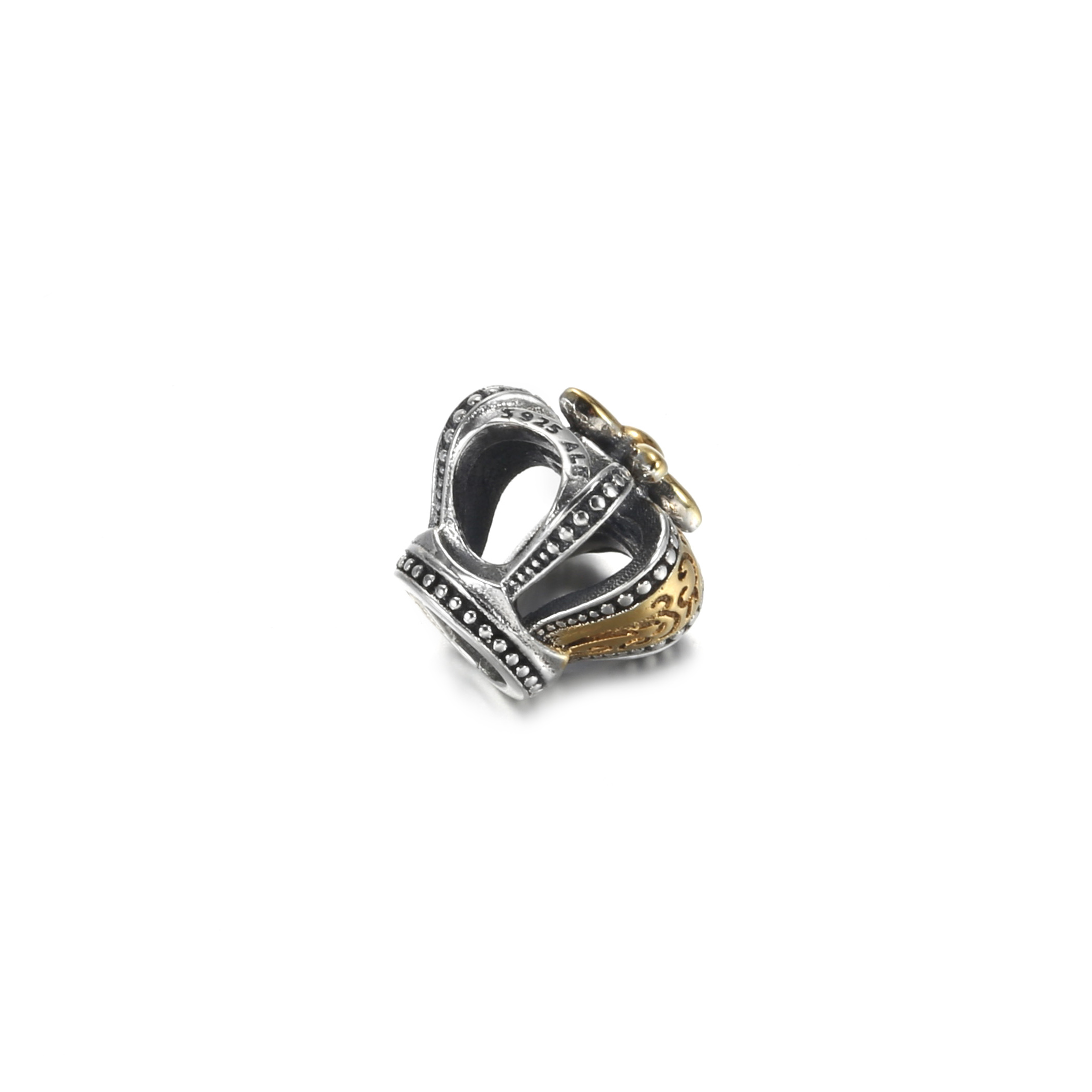 PANDORA Two-tone Regal Crown Bedel - 799340C00