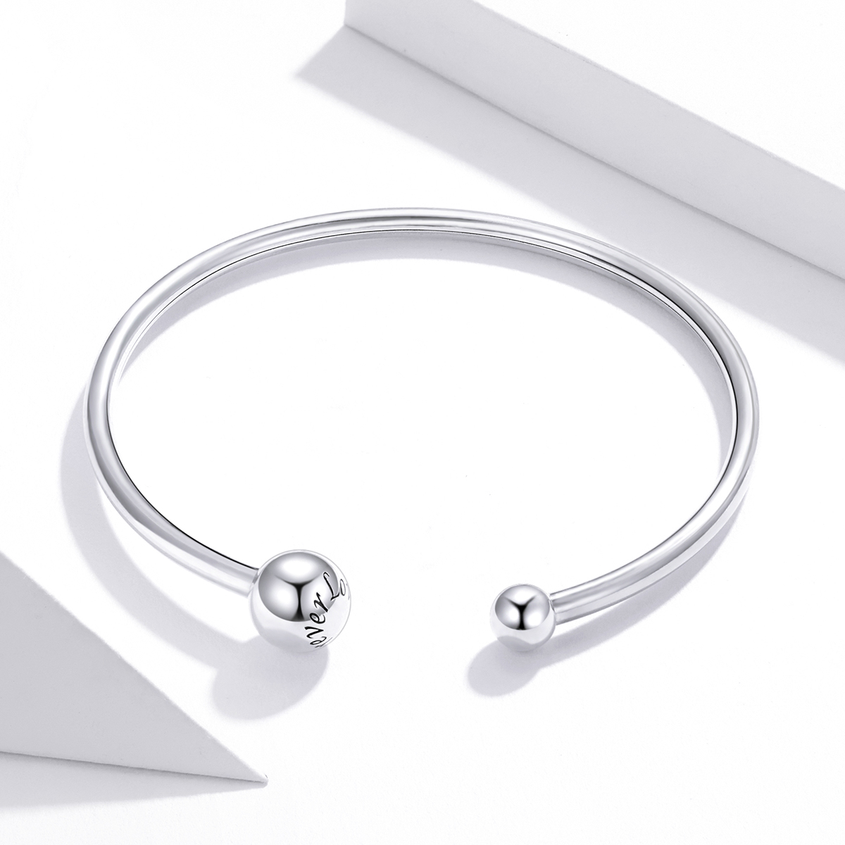 Pandora Style Eenvoudig uitrekken Open Bangle - SCB198