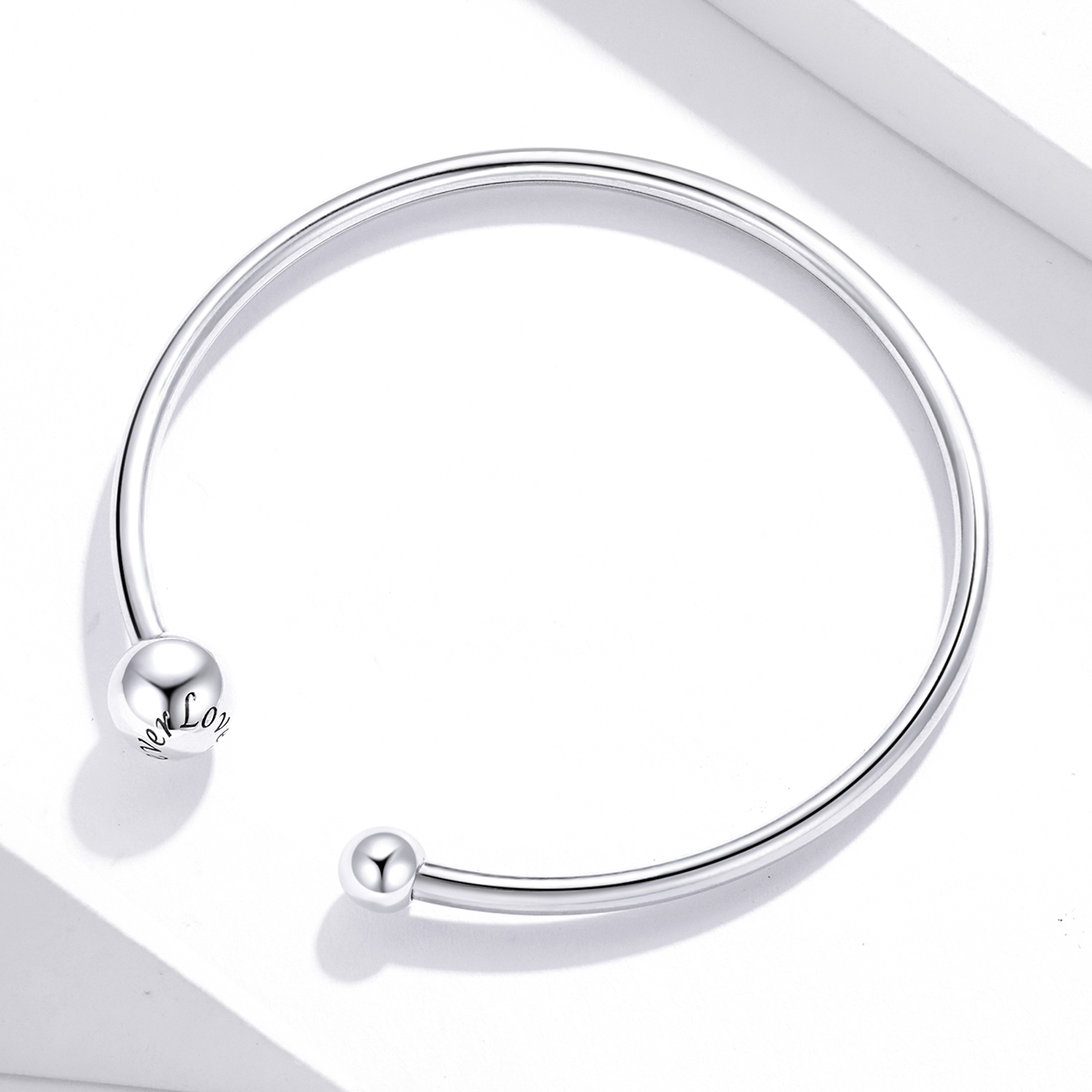 Pandora Style Eenvoudig uitrekken Open Bangle - SCB198