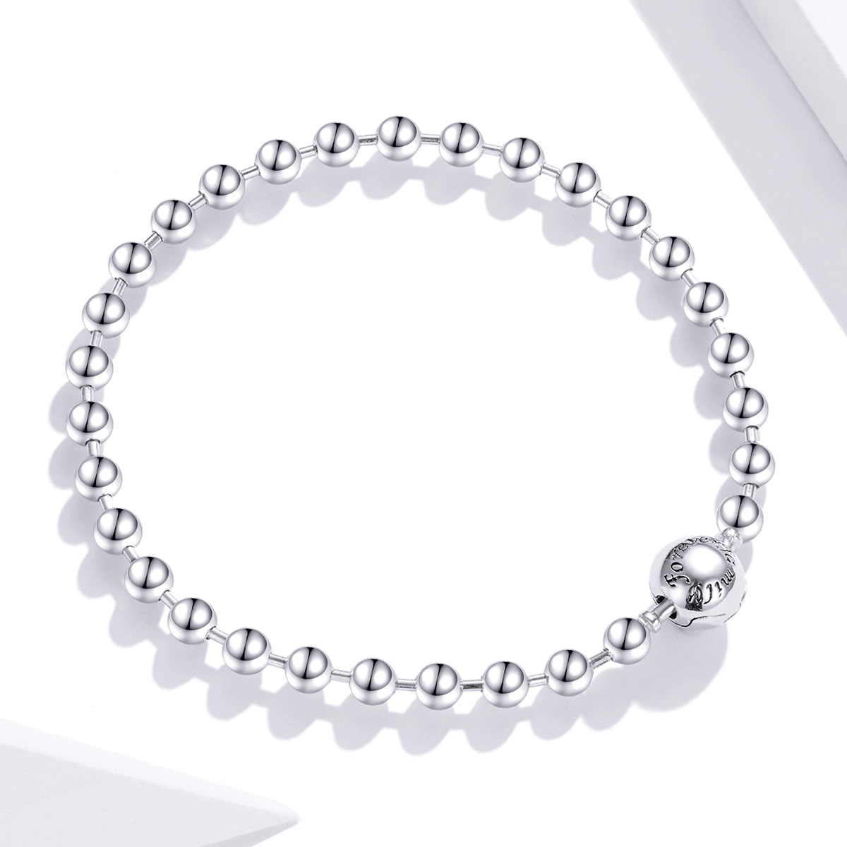 Pandora Style Zilveren Kralen Armband - SCB208