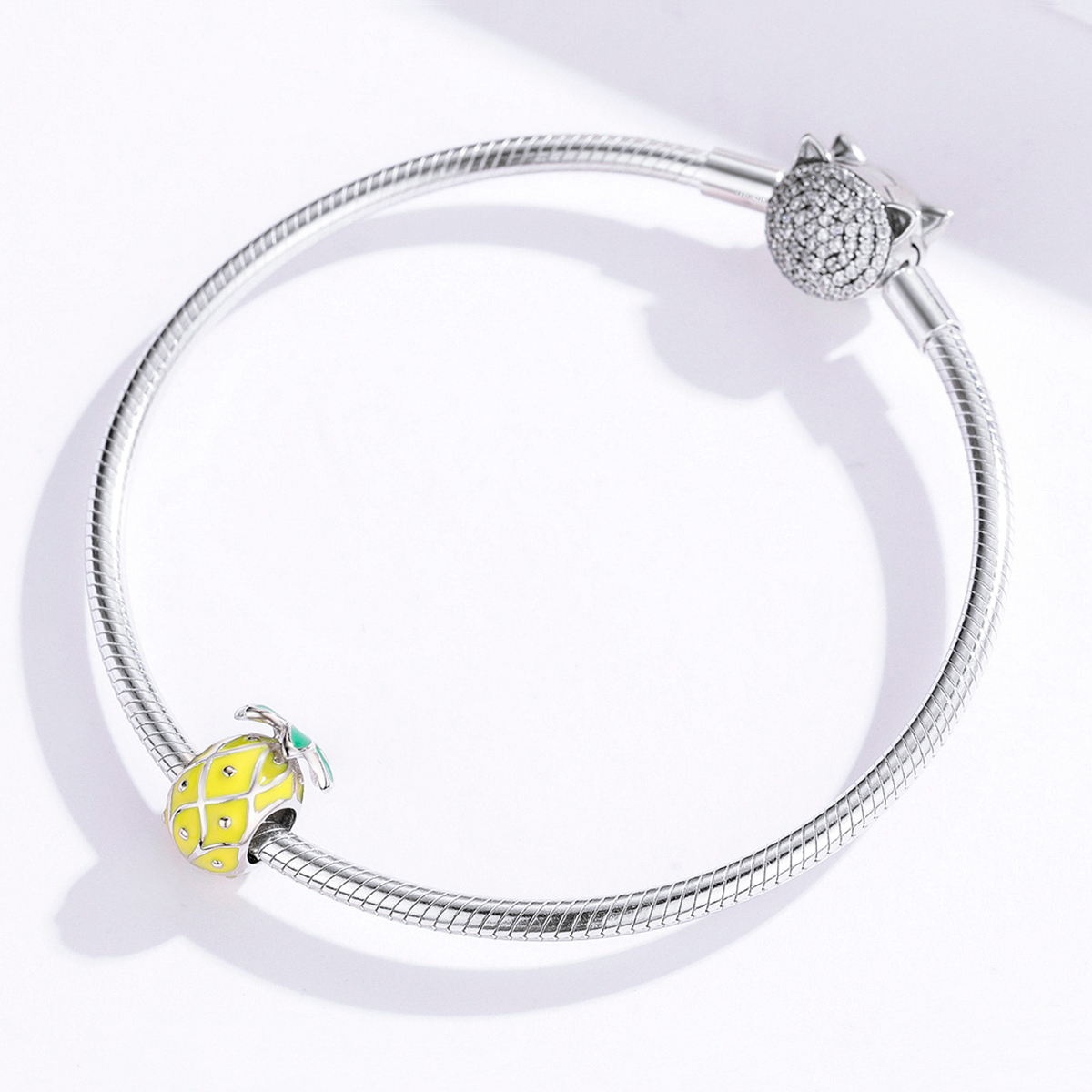 Pandora Style Ananas Bedel - BSC128