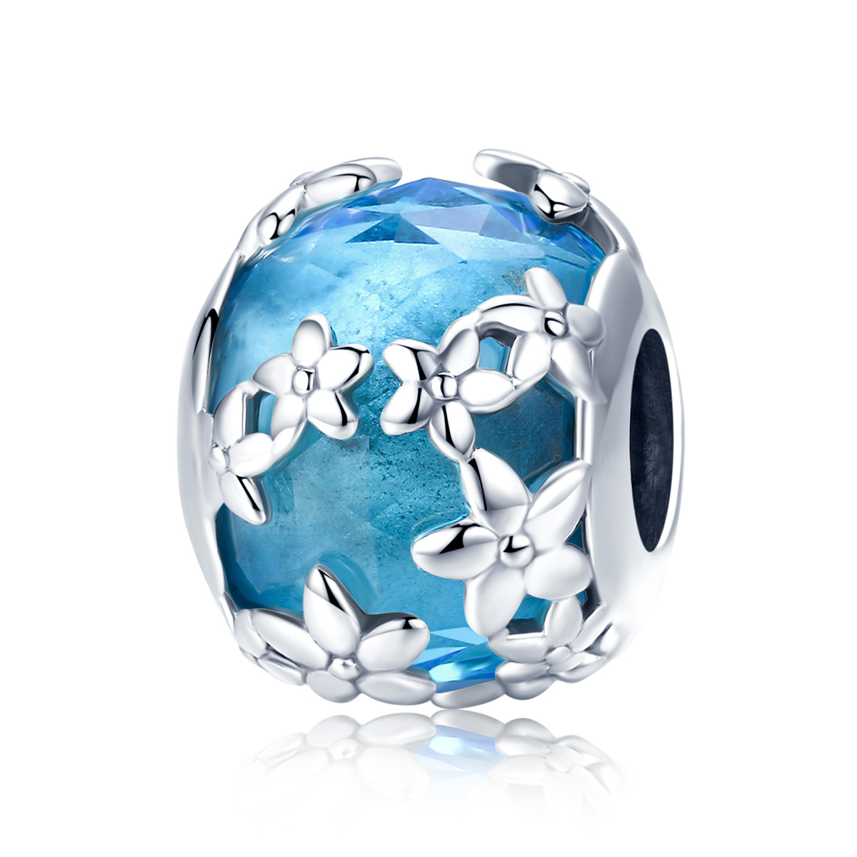 Pandora Style Aquamarijn Daisy's Bekentenis Bedel - SCC878