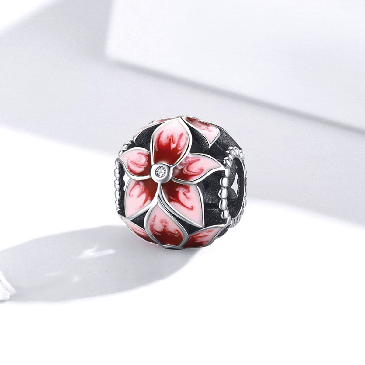 Pandora Style Bloeiende bloem Bedel - SCC1707