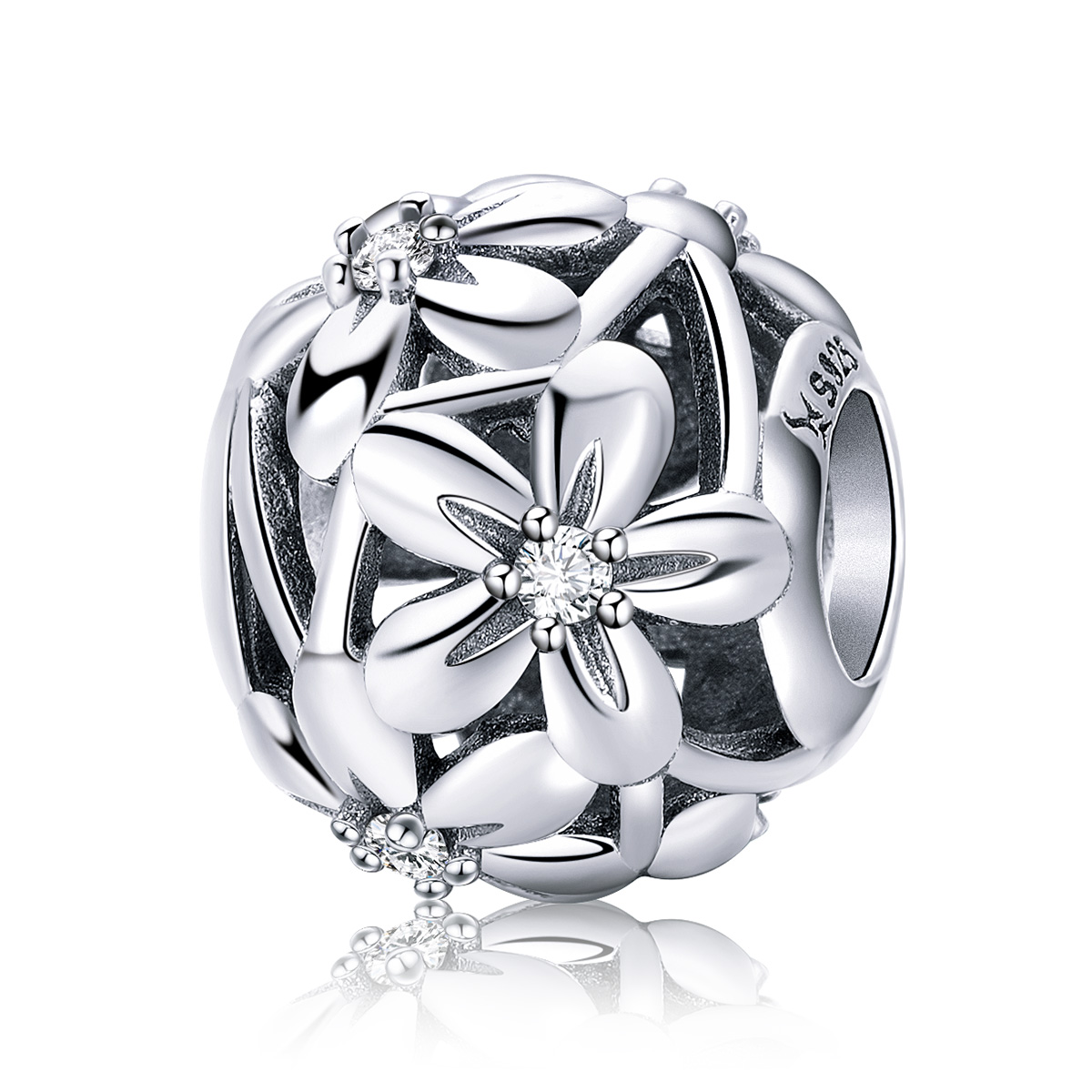 Pandora Style Bloemvorm Bedel - SCC729