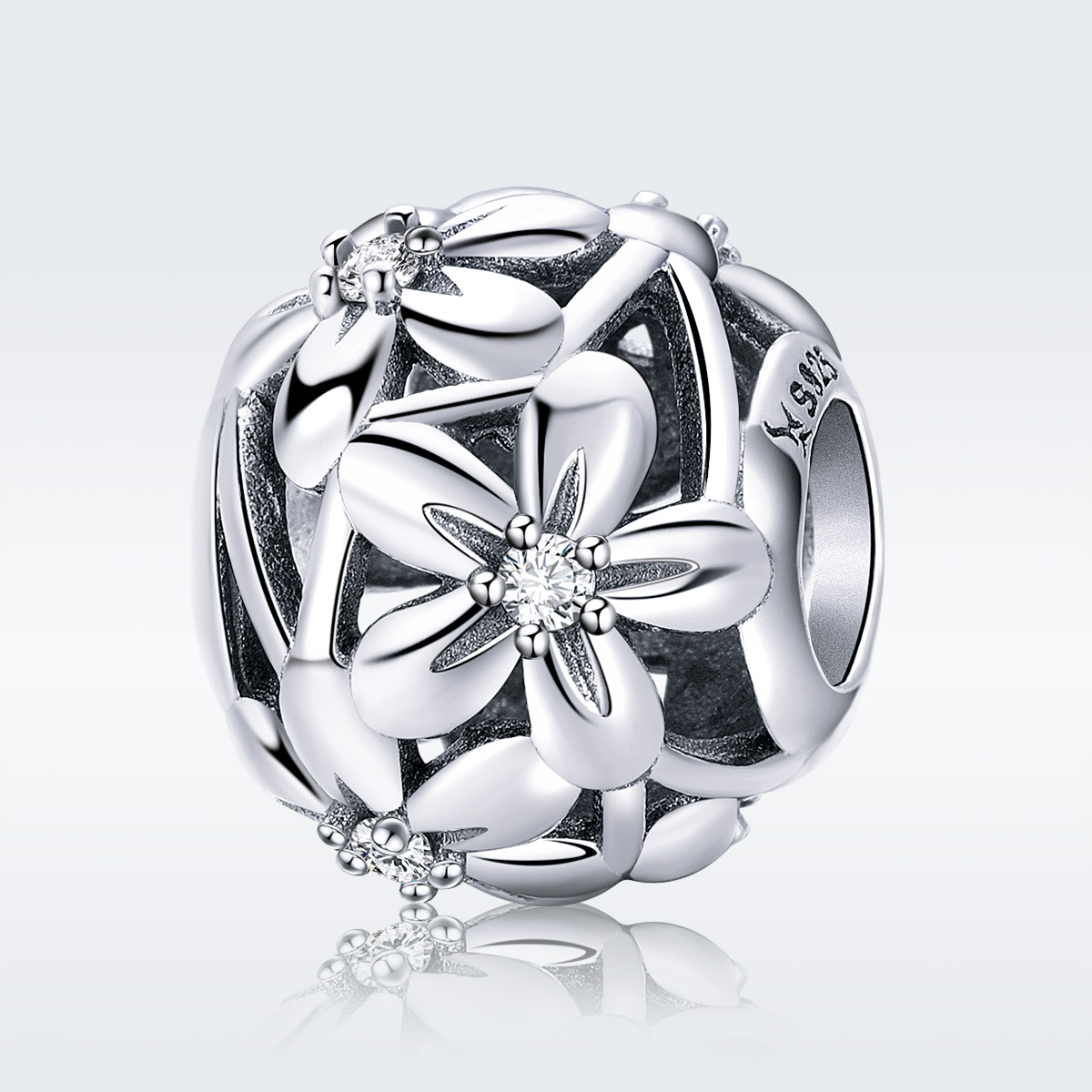 Pandora Style Bloemvorm Bedel - SCC729