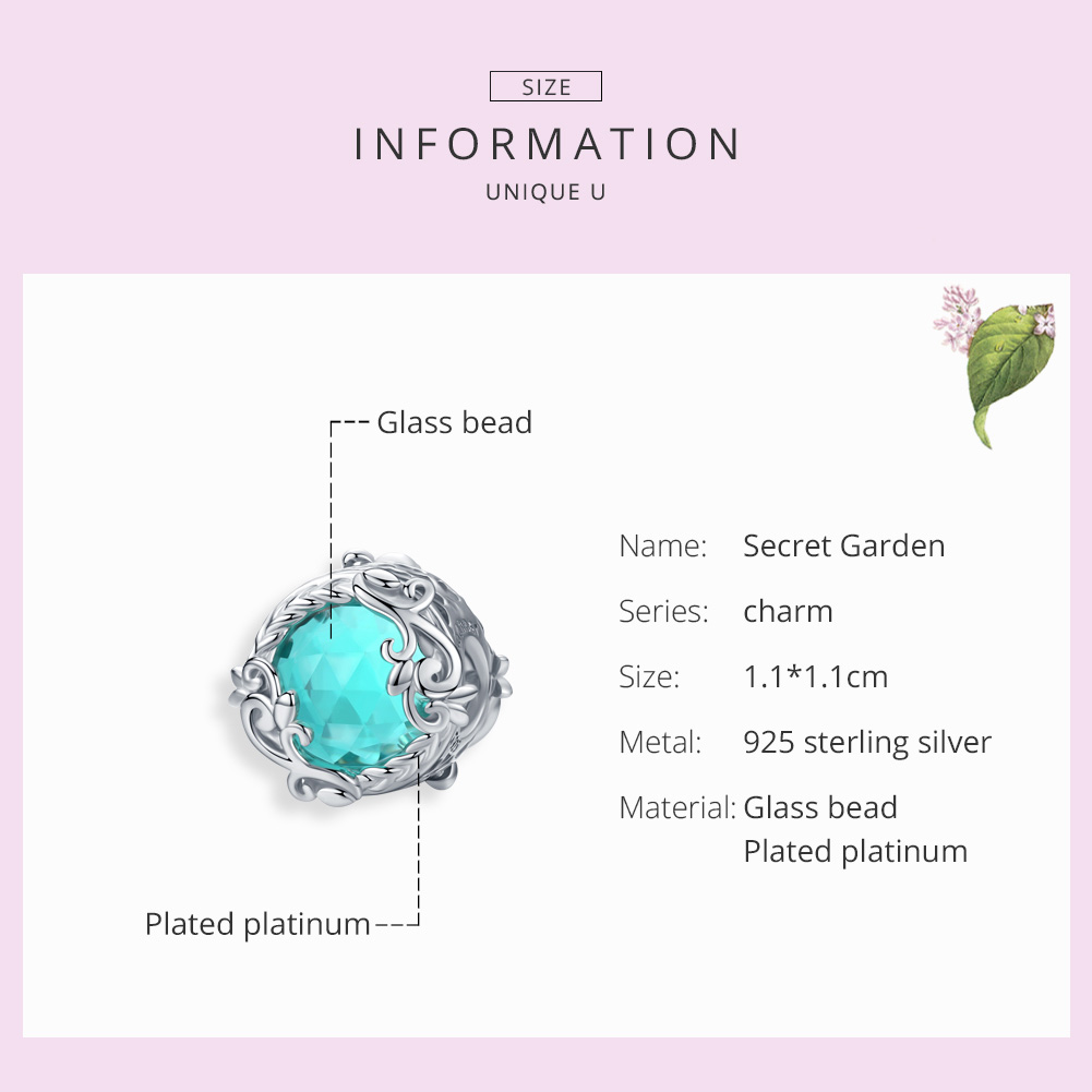 Pandora Style Cecret Garden Bedel - BSC105