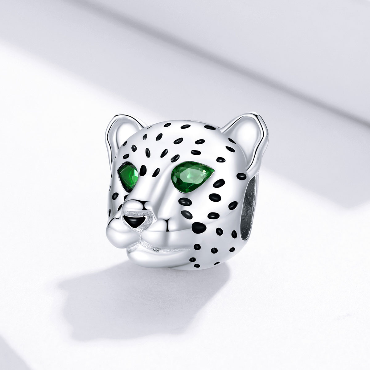 Pandora Style Cheetah hoofd Bedel - SCC1675