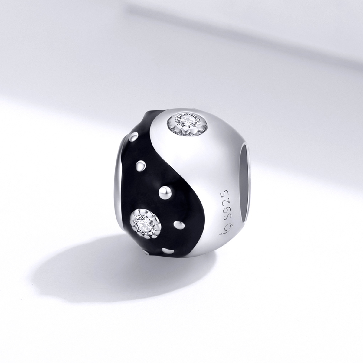 Pandora Style Chinoiserie Yin Yang Bedel - BSC192