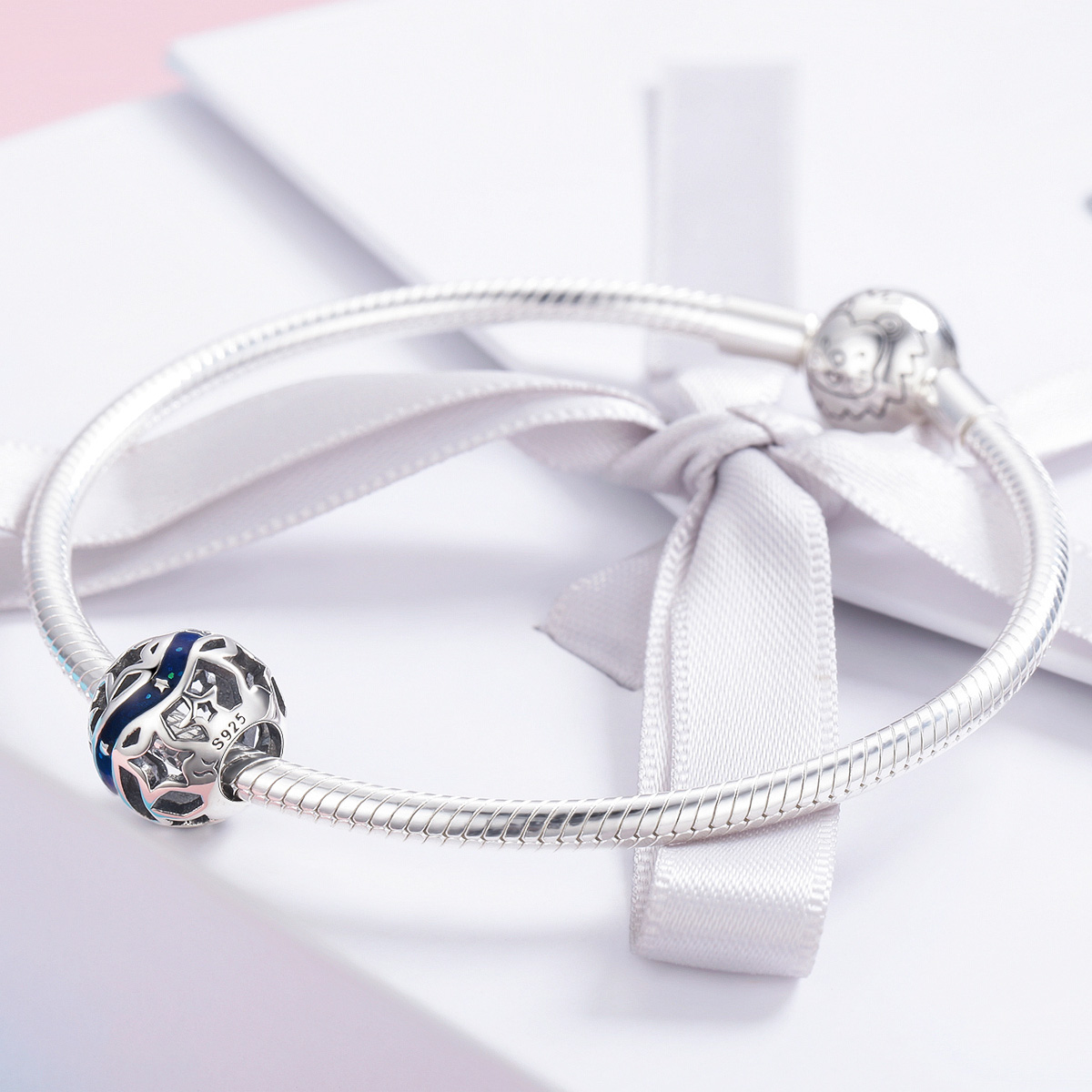 Pandora Style De Shining Star River Bedel - SCC640