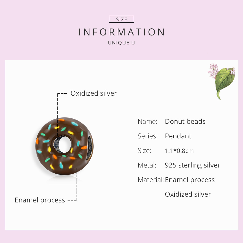 Pandora Style Donut Bedel - SCC1820