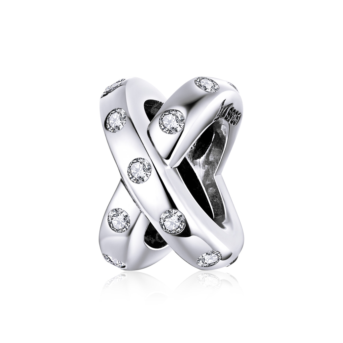 Pandora Style Eenvoudige geometrie Bedel - SCC1515